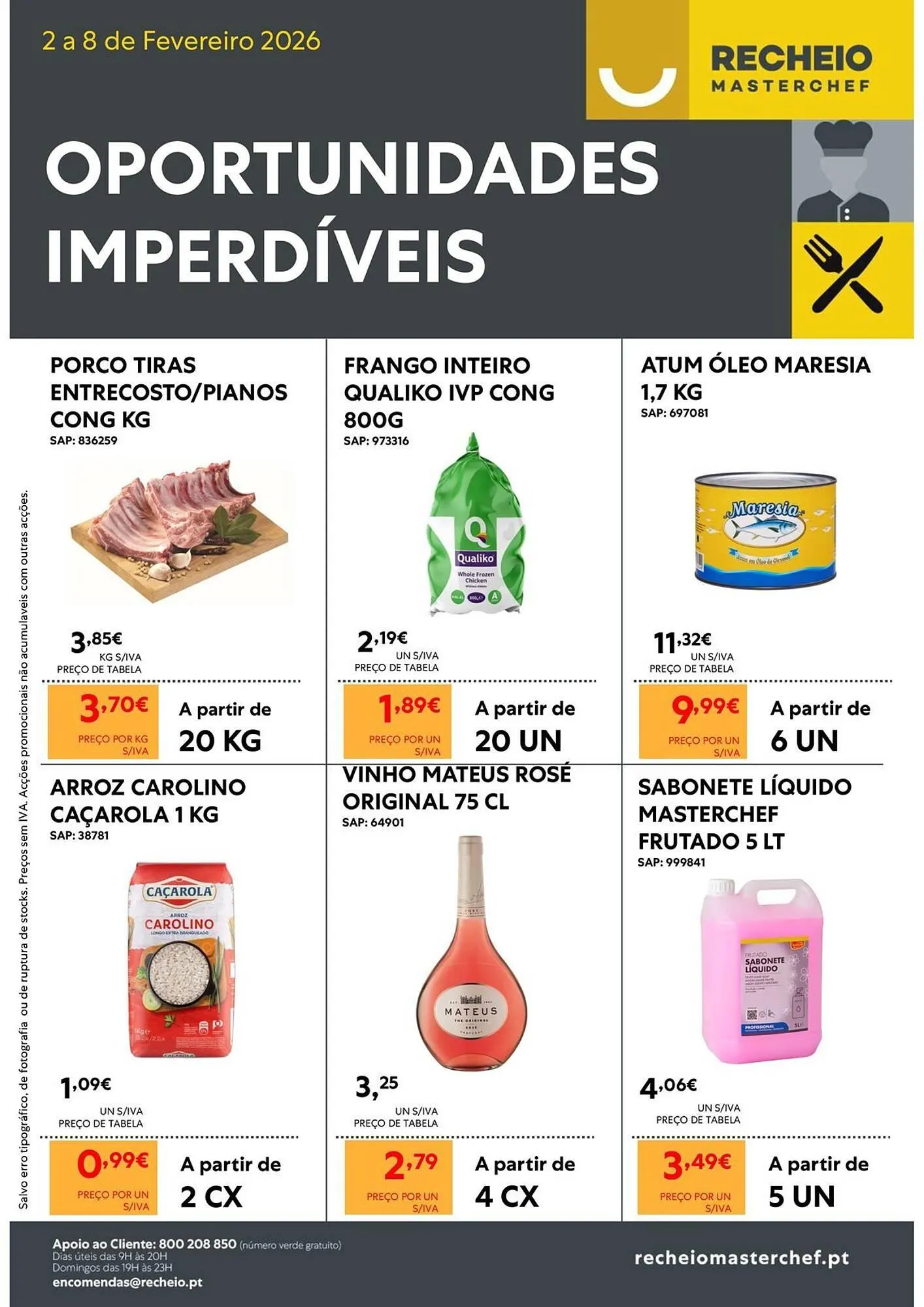 Folheto Folheto Recheio de 3 de fevereiro até 8 de fevereiro 2026 - Pagina 1