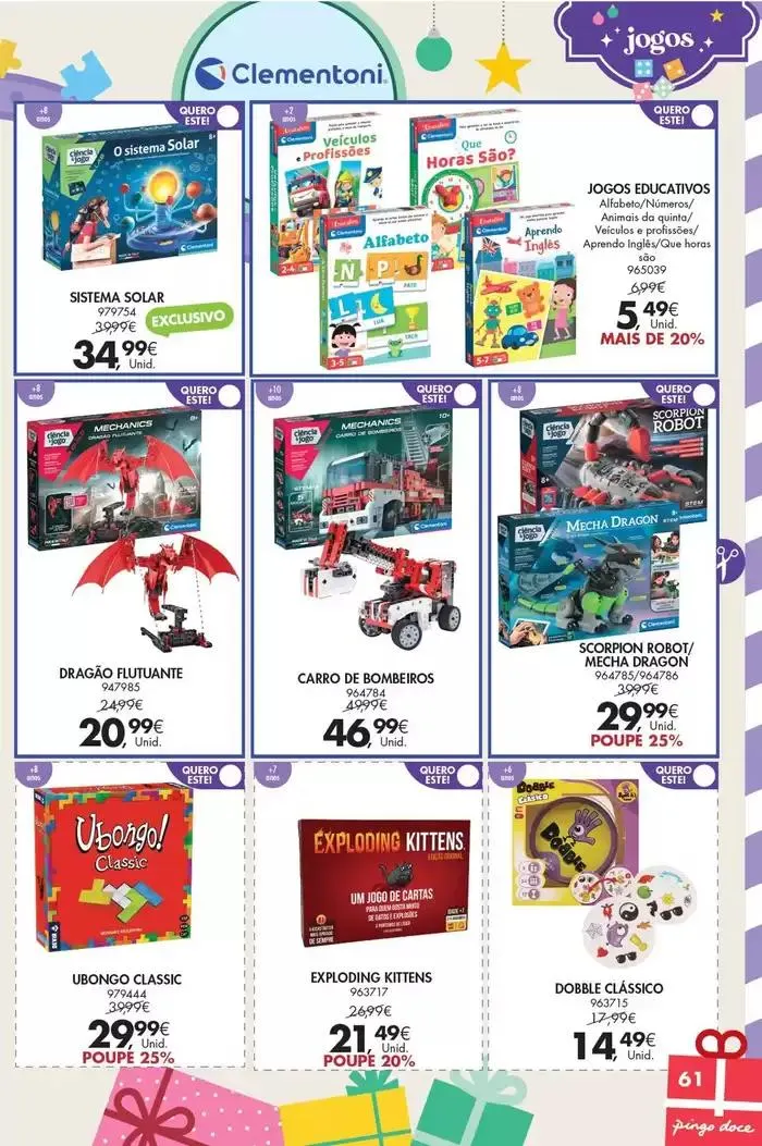 Folheto Descubra ofertas atrativas de 20 de novembro até 6 de janeiro 2025 - Pagina 57