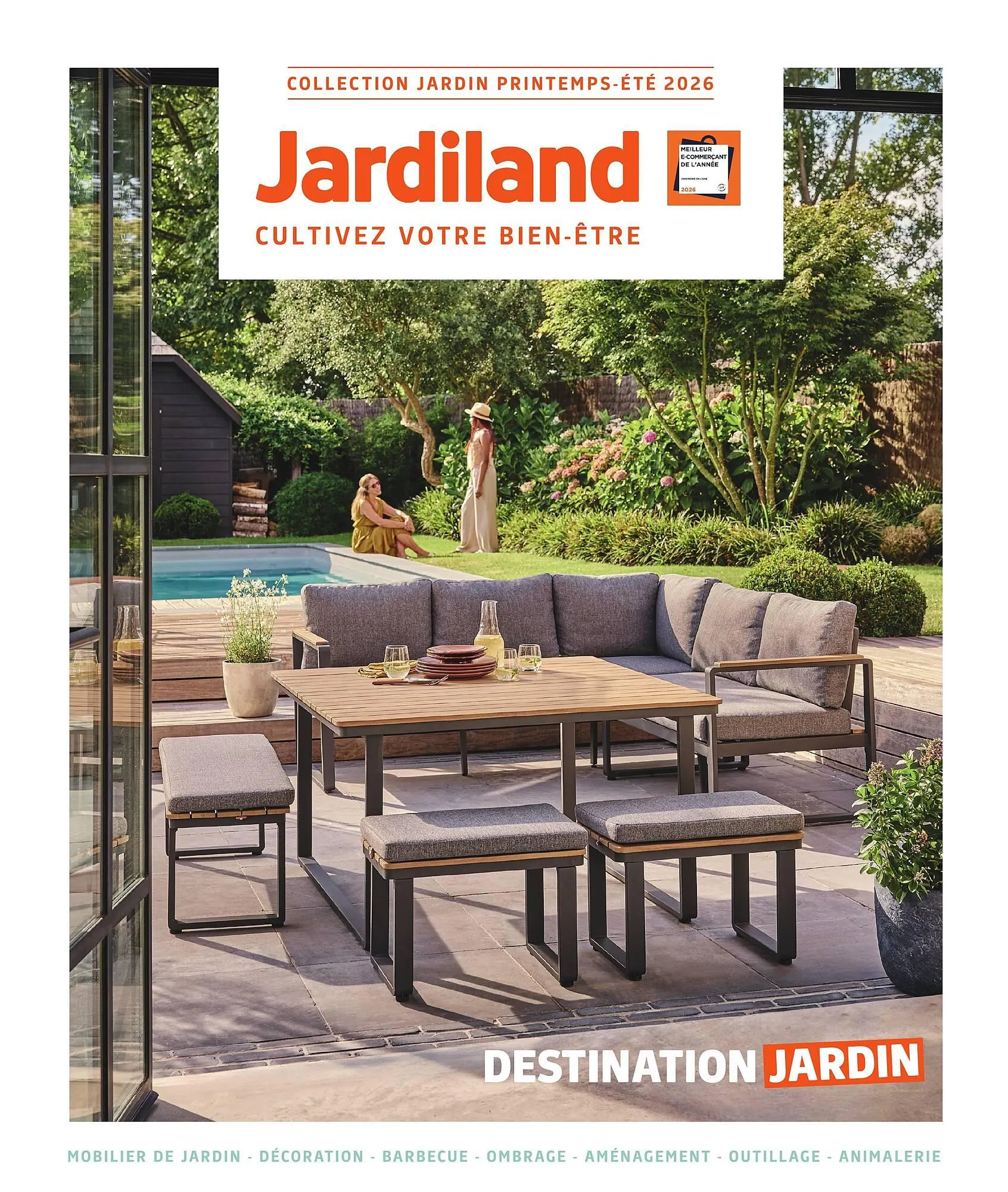 Folheto Catálogo Jardiland de 8 de maio até 31 de julho 2026 - Pagina 1