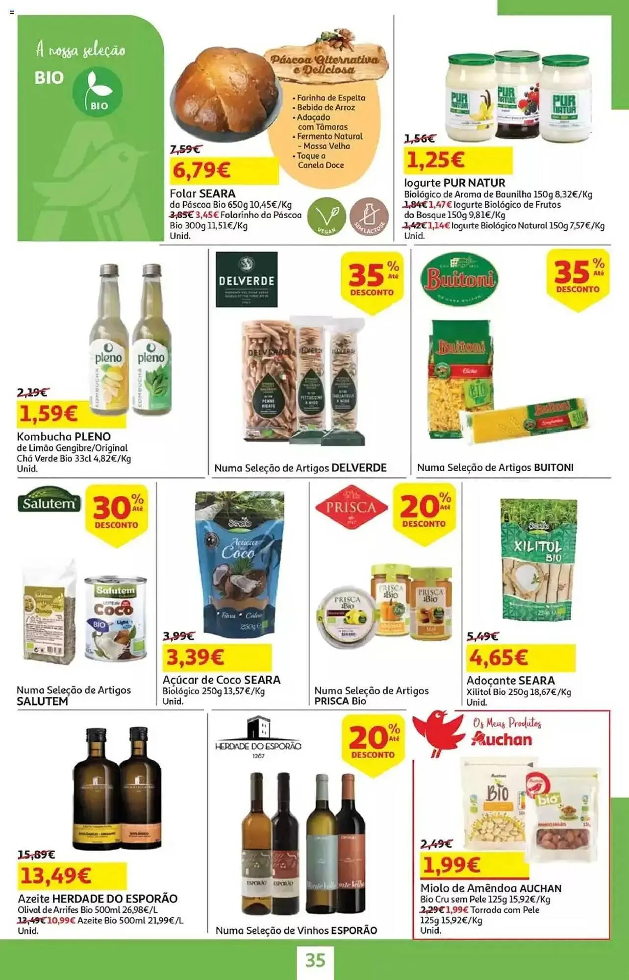 Folheto Folheto Auchan de 11 de abril até 20 de abril 2025 - Pagina 35