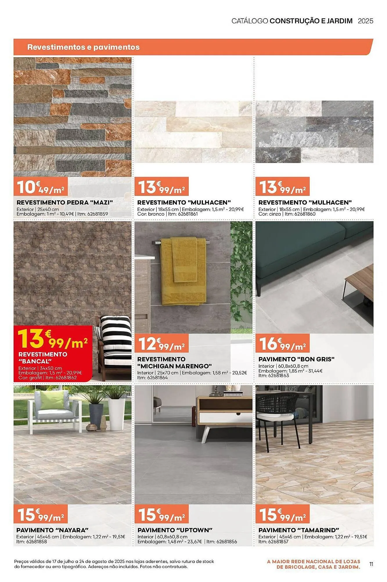 Folheto Folheto Bricomarché de 16 de julho até 24 de agosto 2025 - Pagina 11