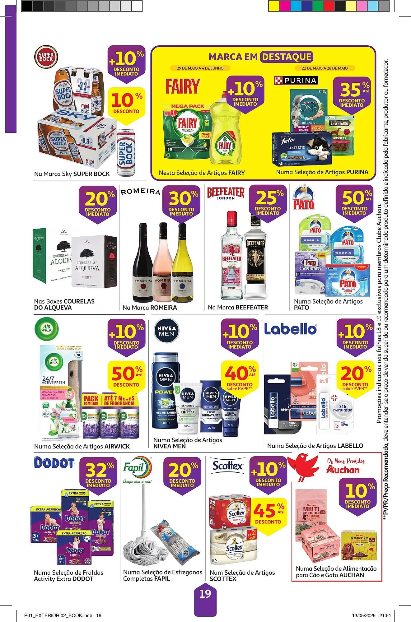 Folheto Folheto Auchan de 22 de maio até 1 de junho 2025 - Pagina 19