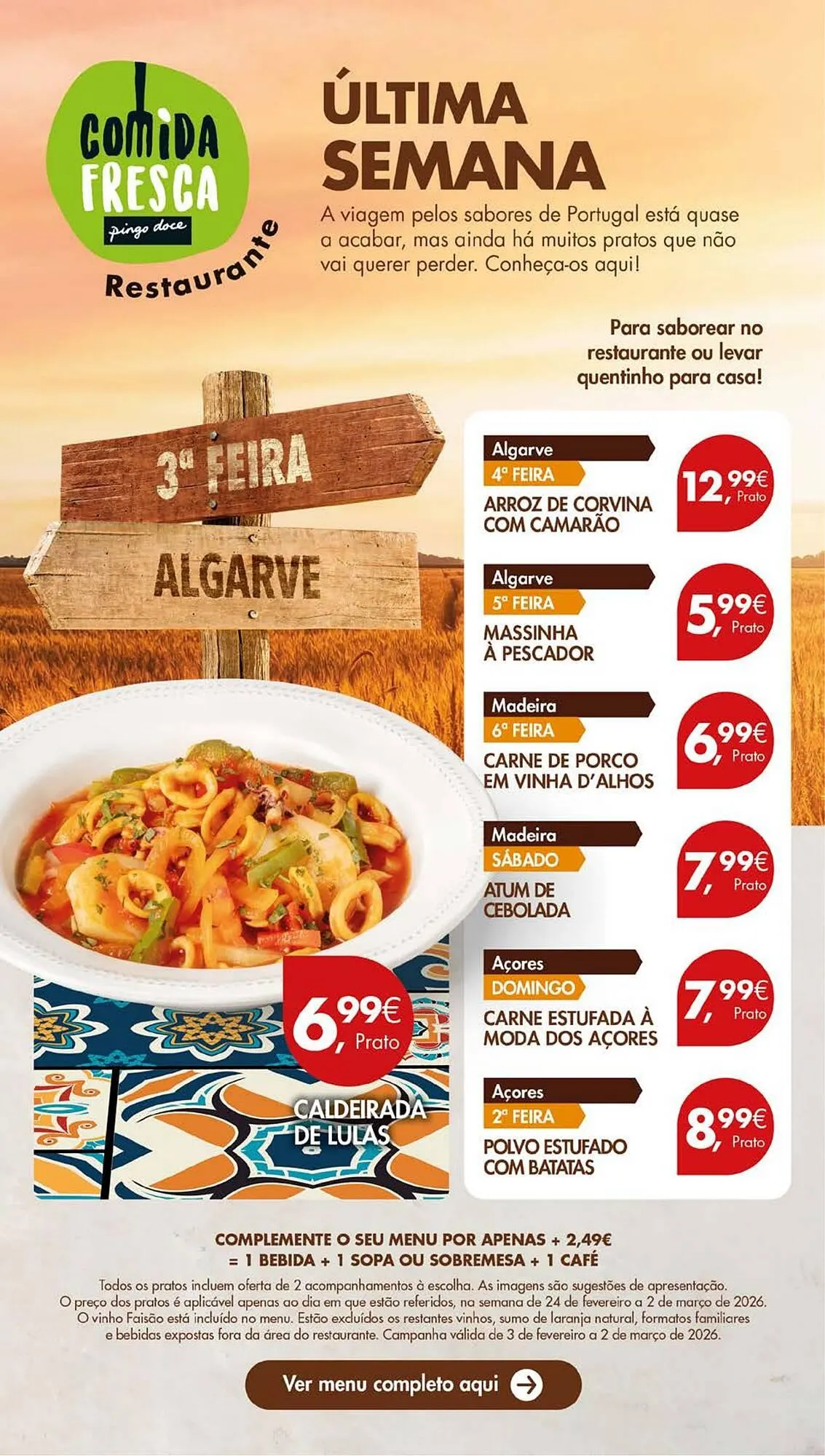 Folheto Folheto Pingo Doce de 24 de fevereiro até 2 de março 2026 - Pagina 10