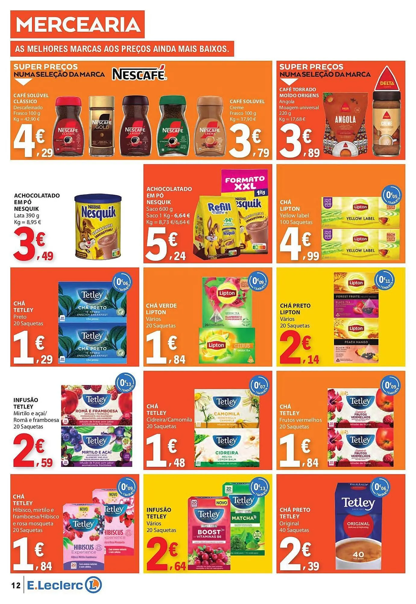 Folheto Folheto E.Leclerc de 2 de janeiro até 7 de janeiro 2026 - Pagina 12