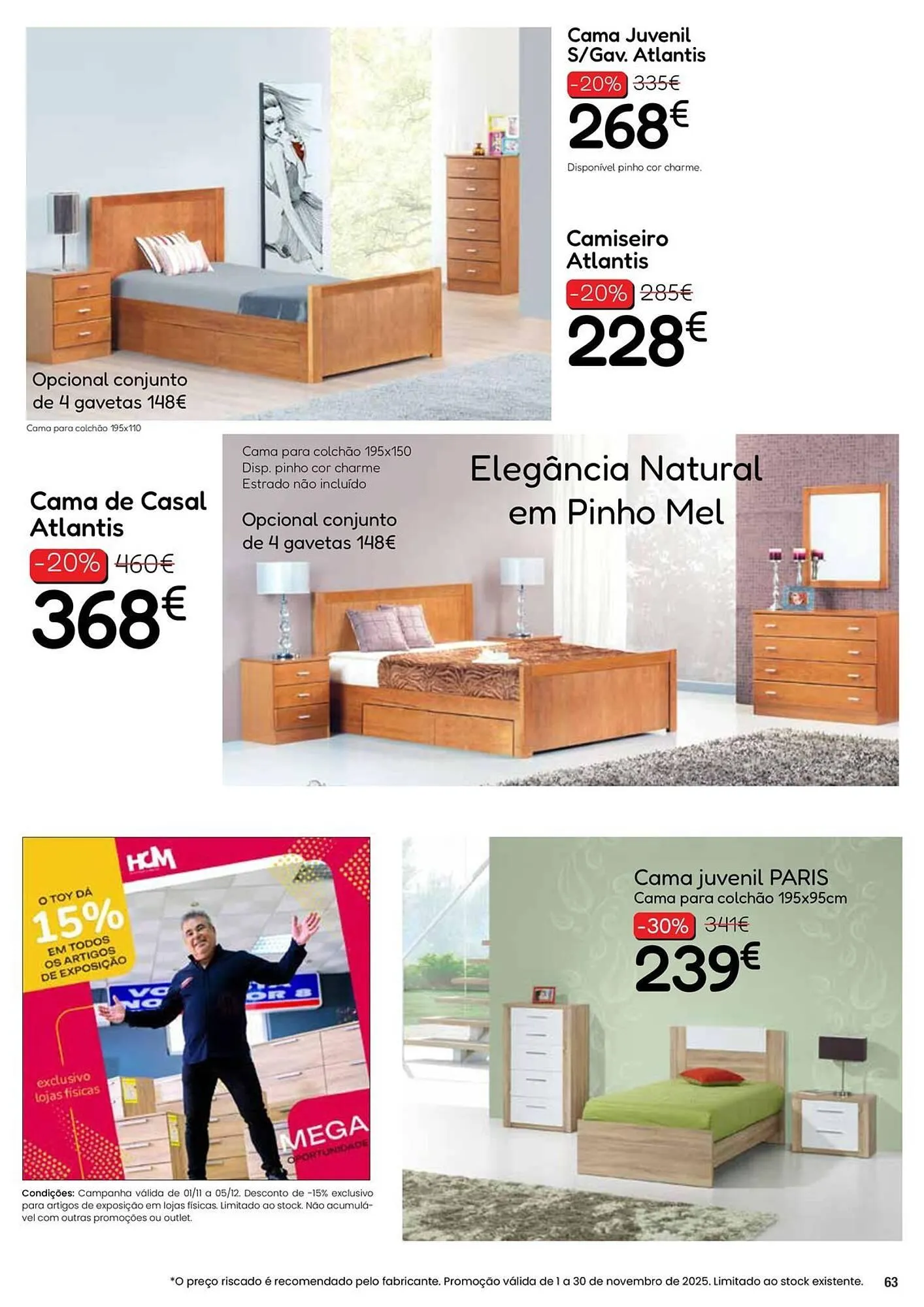 Folheto Folheto Hiper Centro do Móvel de 4 de novembro até 30 de novembro 2025 - Pagina 63