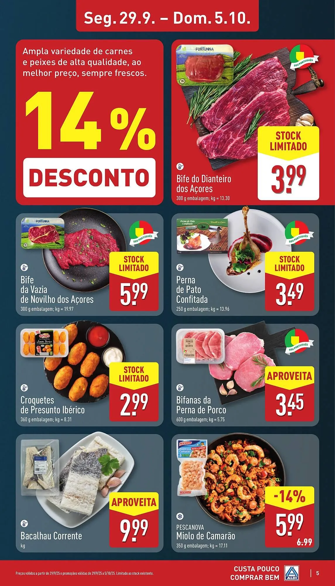 Folheto Folheto ALDI de 29 de setembro até 5 de outubro 2025 - Pagina 5
