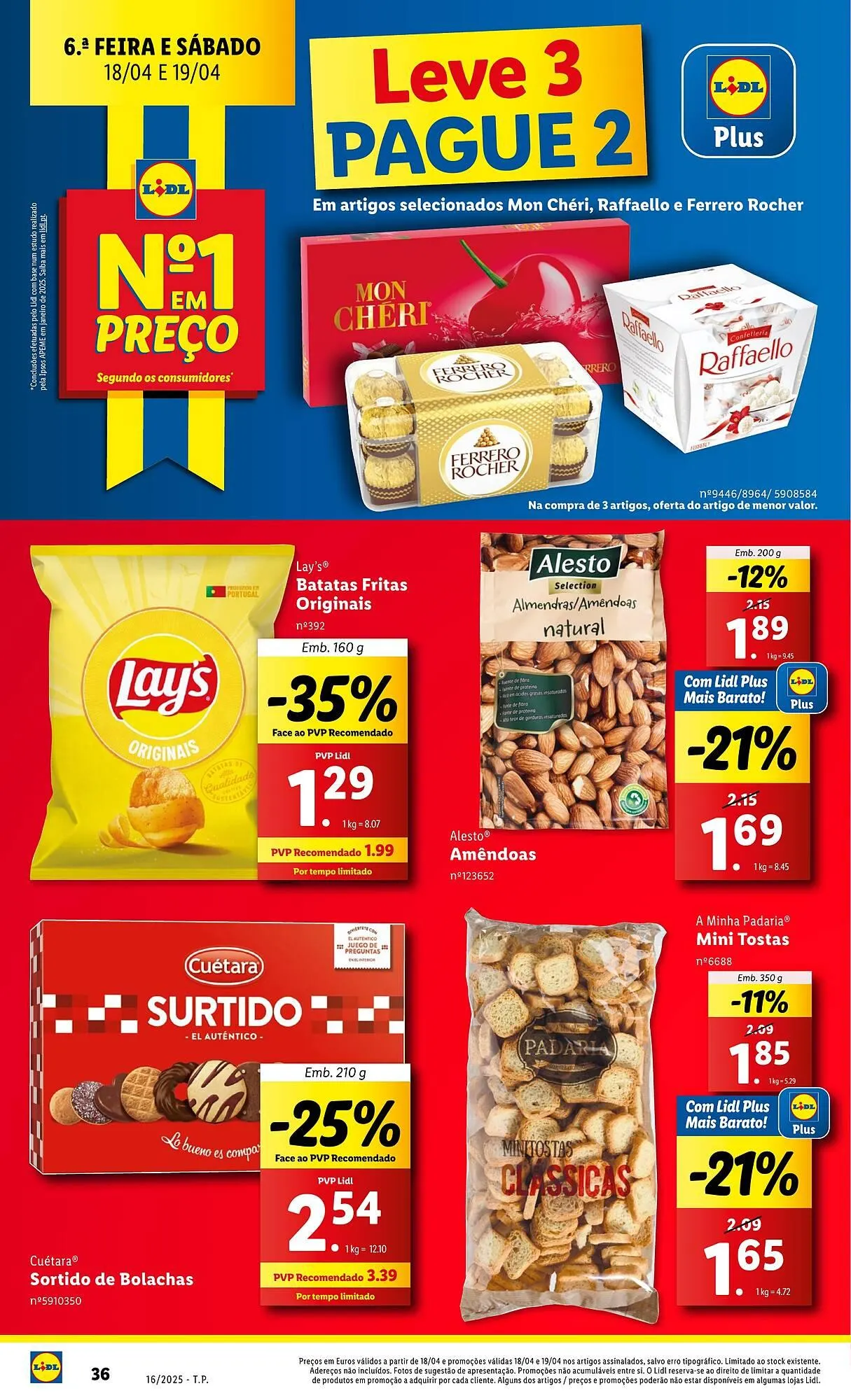 Folheto Folheto Lidl de 14 de abril até 19 de abril 2025 - Pagina 36
