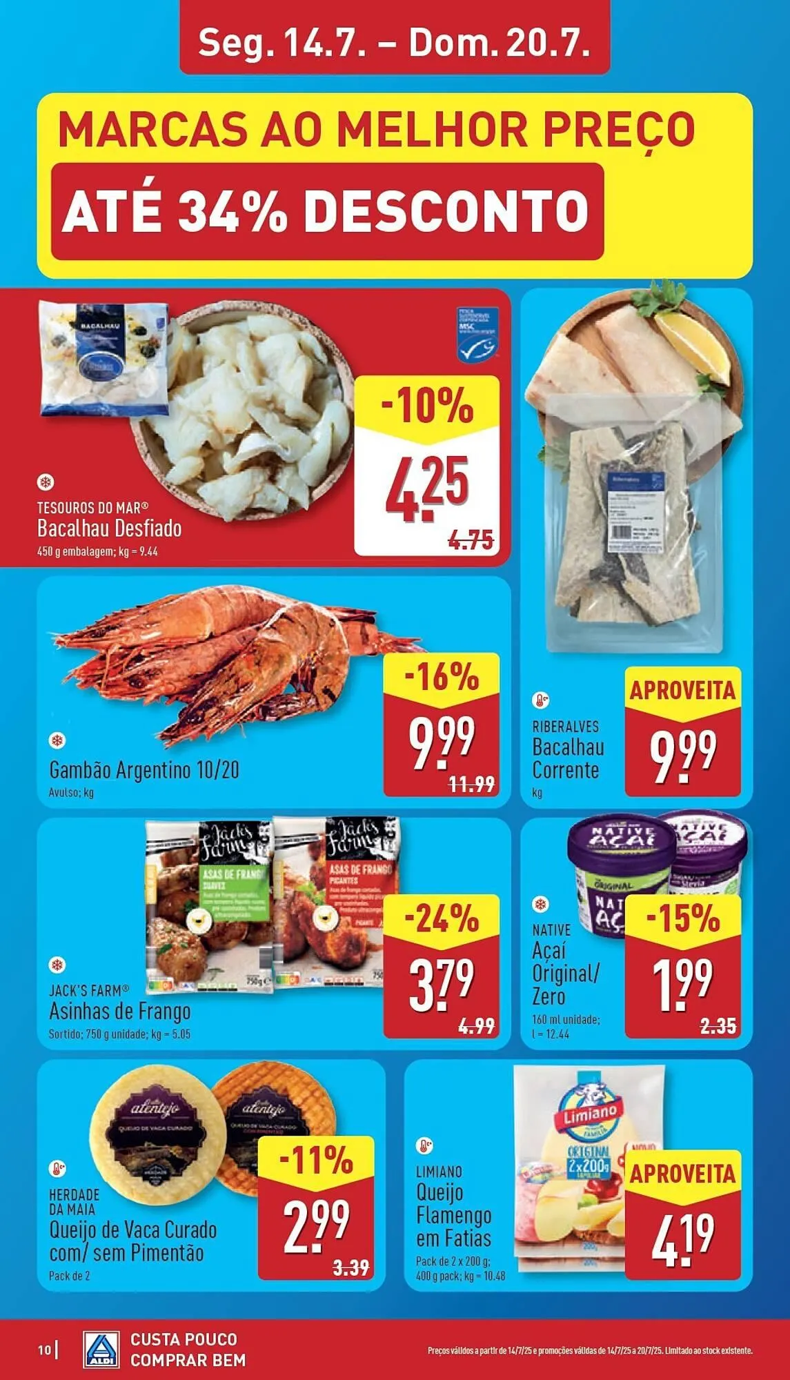 Folheto Folheto ALDI de 14 de julho até 20 de julho 2025 - Pagina 10