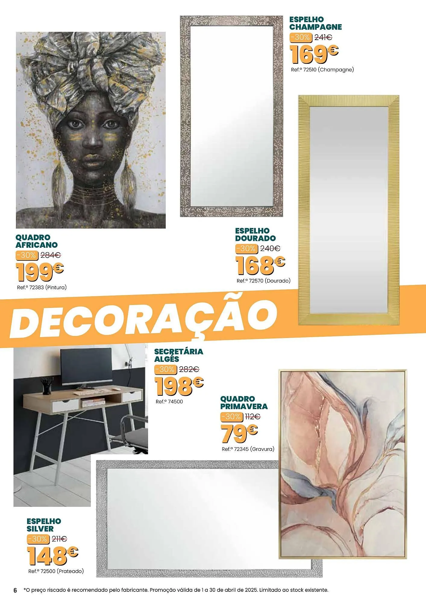 Folheto Folheto Hiper Centro do Móvel de 1 de abril até 30 de abril 2025 - Pagina 6