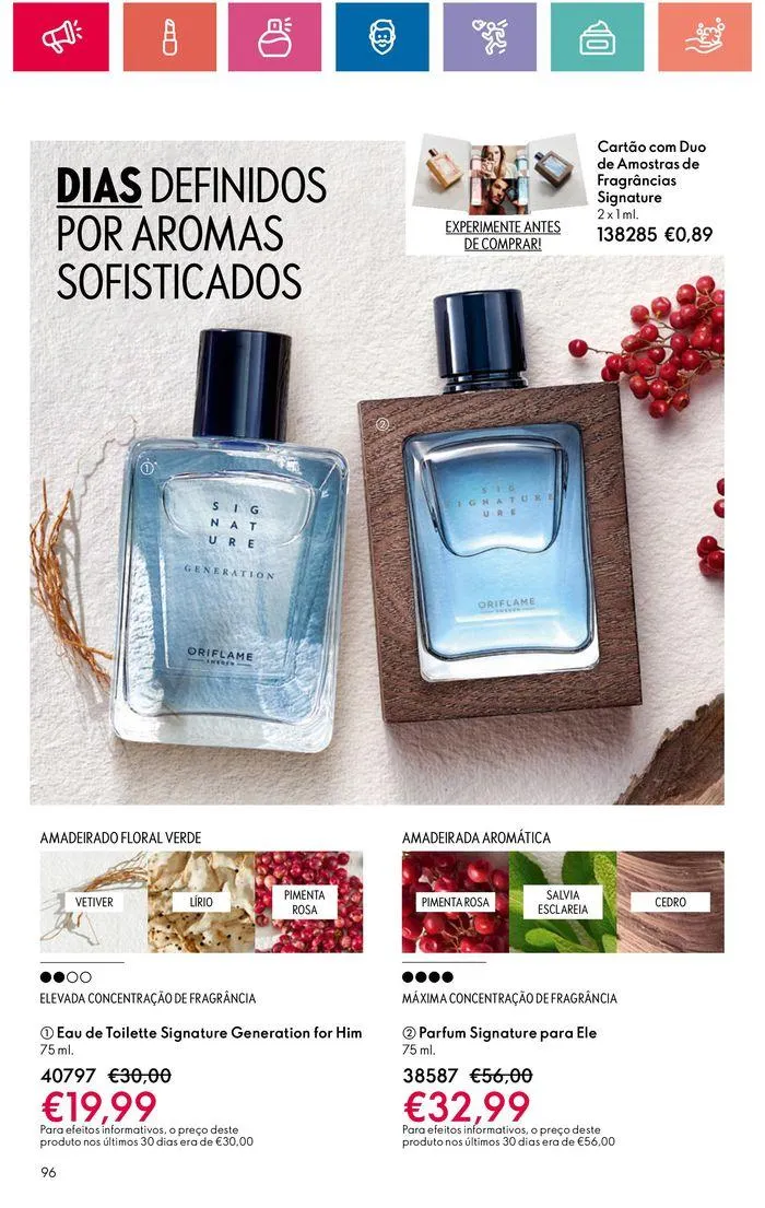 Folheto Folheto Oriflame de 30 de maio até 19 de junho 2024 - Pagina 96