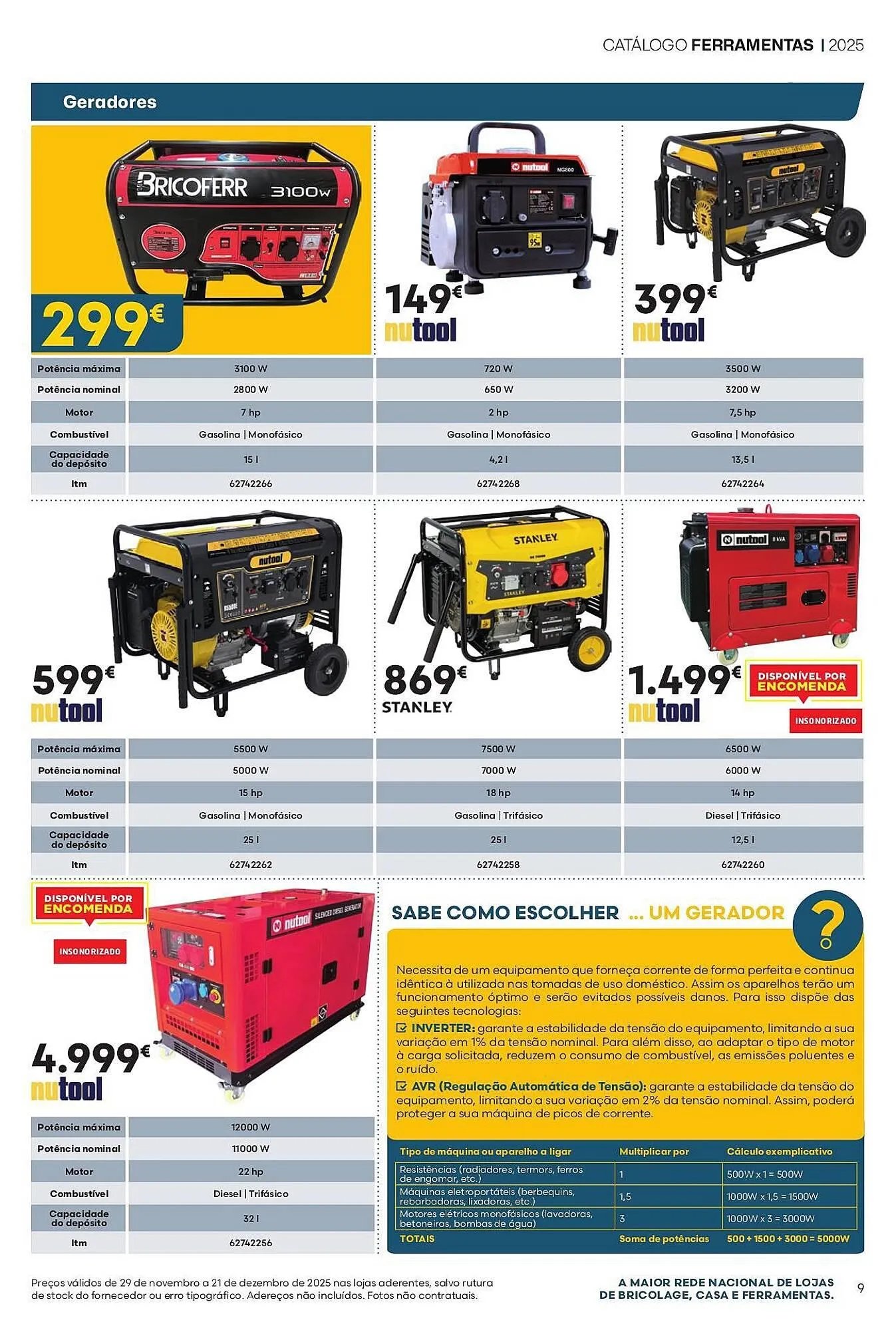Folheto Folheto Bricomarché de 29 de novembro até 21 de dezembro 2025 - Pagina 9