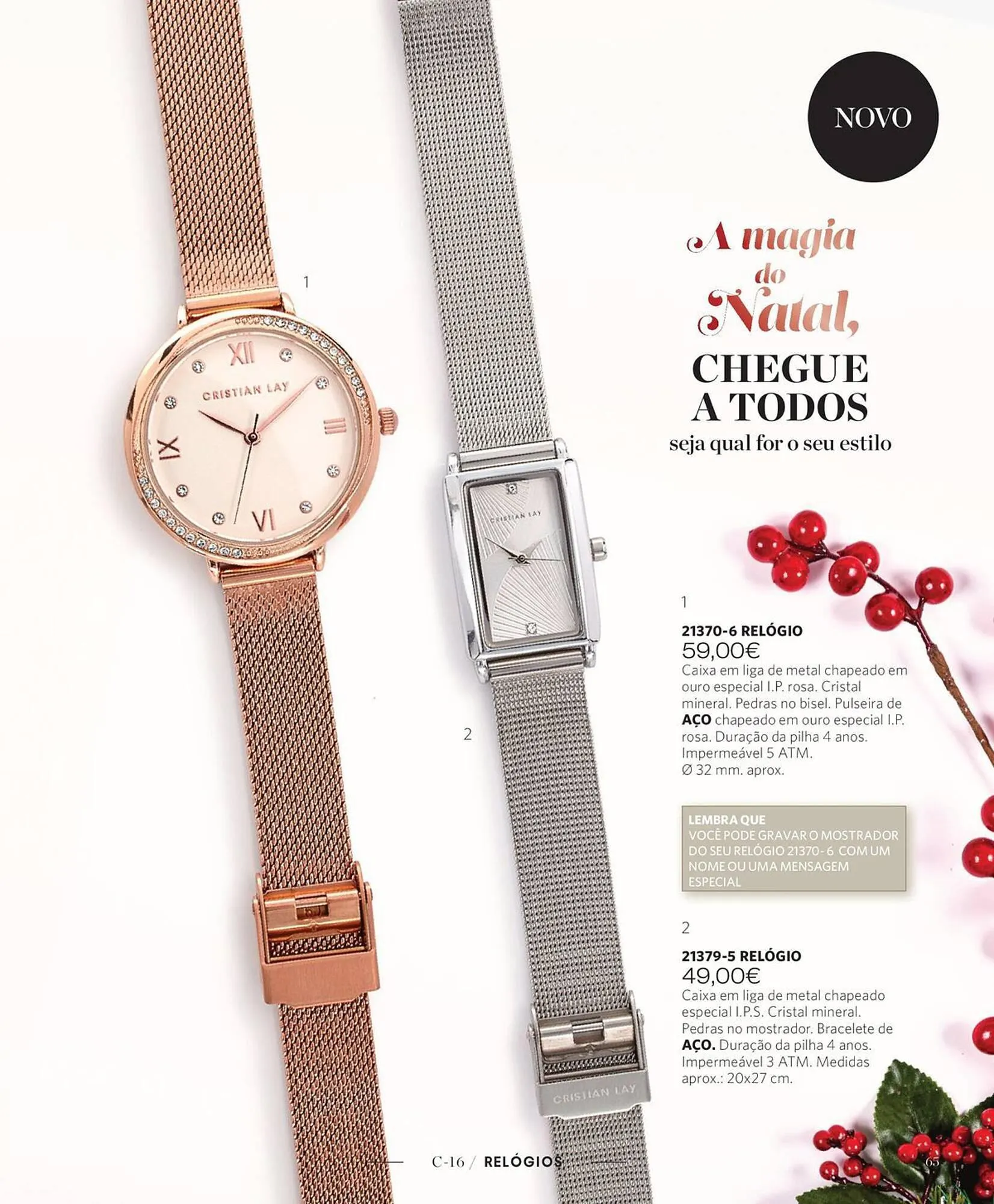 Folheto Folheto Cristian Lay de 13 de novembro até 3 de dezembro 2023 - Pagina 65
