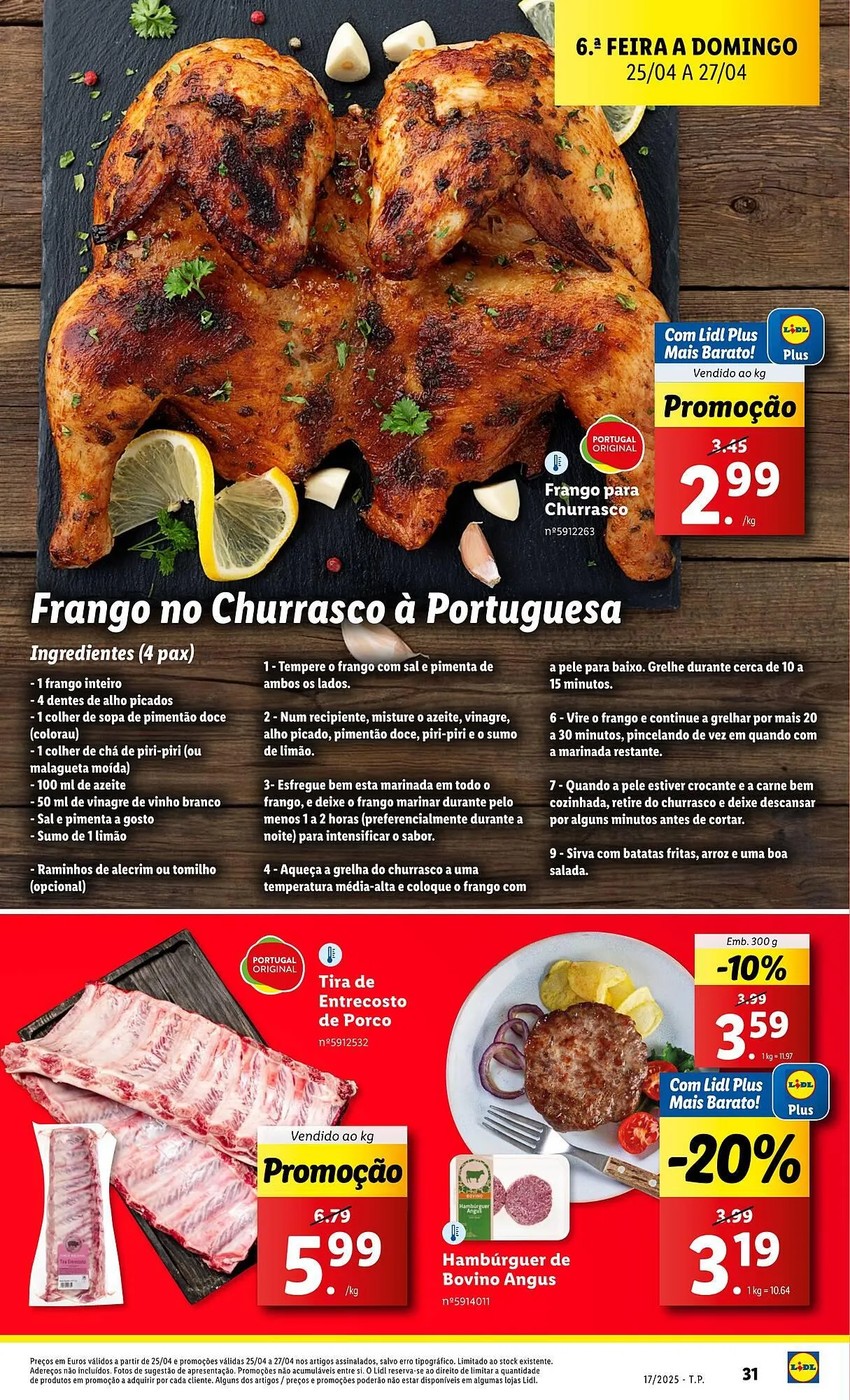 Folheto Folheto Lidl de 21 de abril até 27 de abril 2025 - Pagina 31