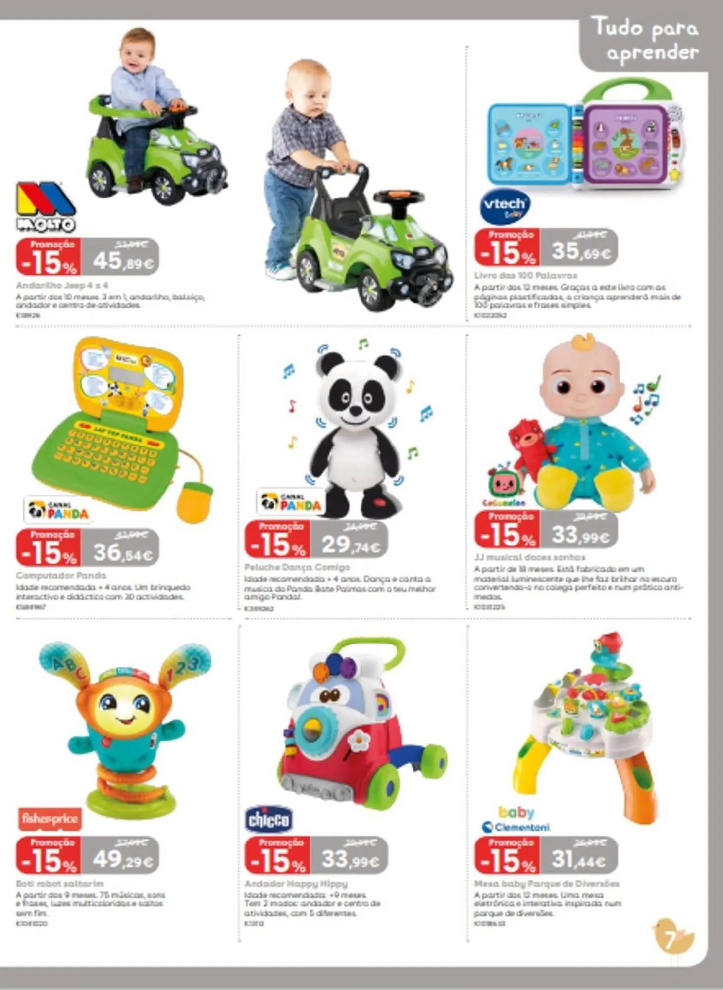 Folheto Folheto Toys R Us de 22 de setembro até 16 de outubro 2023 - Pagina 7