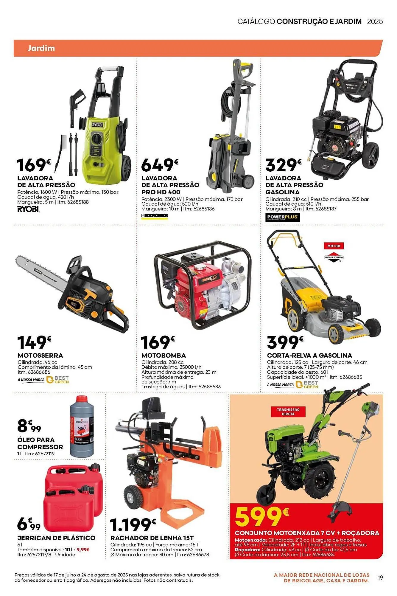 Folheto Folheto Bricomarché de 16 de julho até 24 de agosto 2025 - Pagina 19