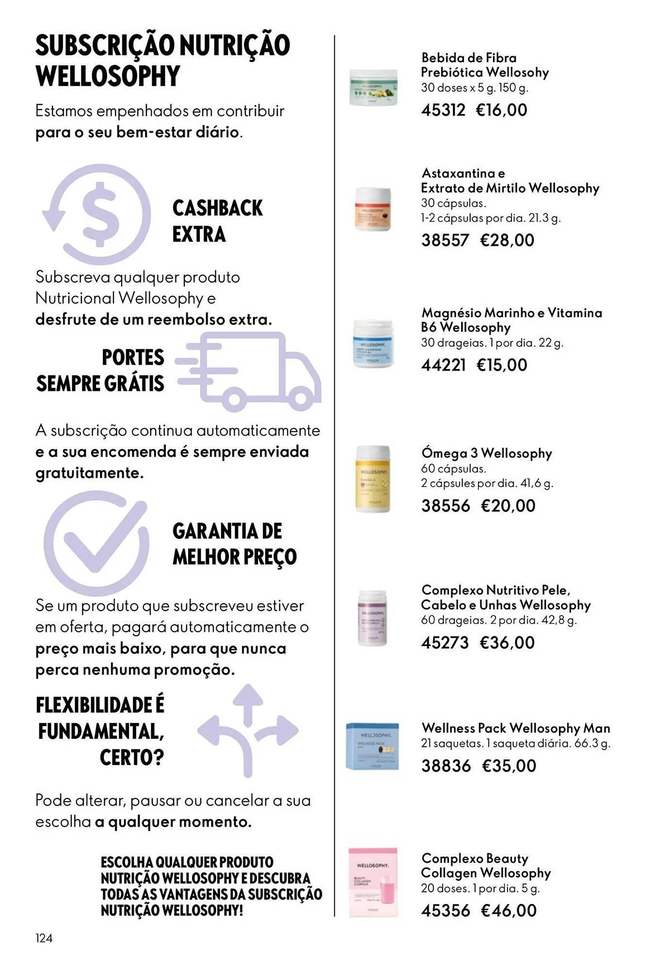 Folheto Catálogo Oriflame de 6 de maio até 26 de maio 2026 - Pagina 124