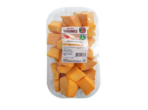 abóbora cubos auchan cultivamos o bom 700 g