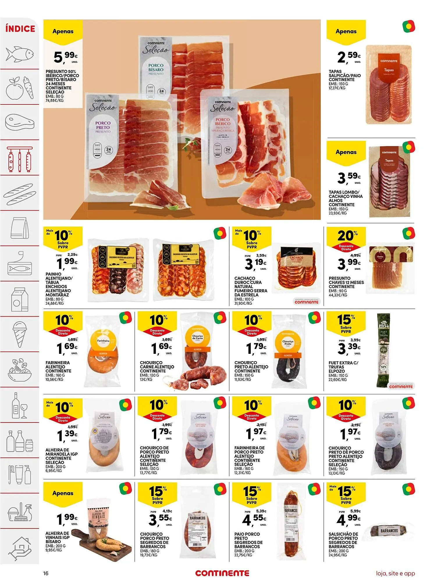 Folheto Folheto Continente de 16 de dezembro até 25 de dezembro 2025 - Pagina 16