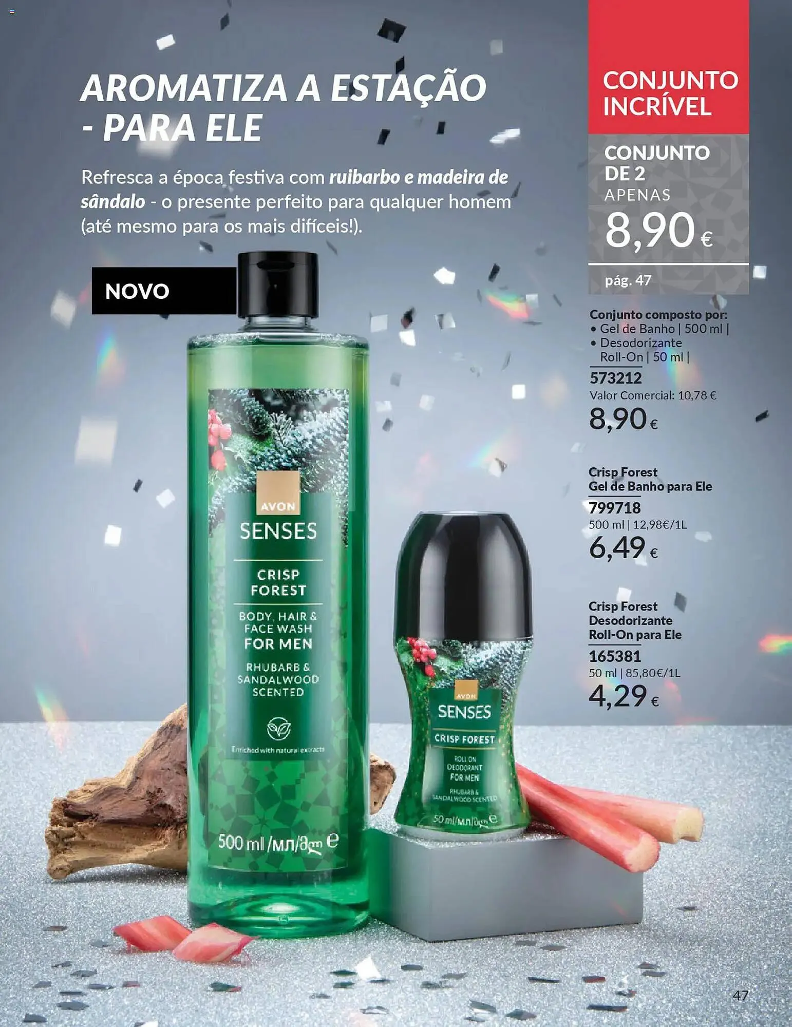 Folheto Catálogo Avon de 1 de novembro até 1 de dezembro 2025 - Pagina 47