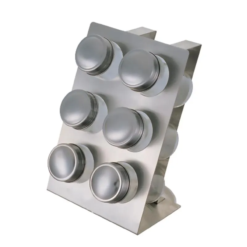 Conj. 6 Frascos especiarias