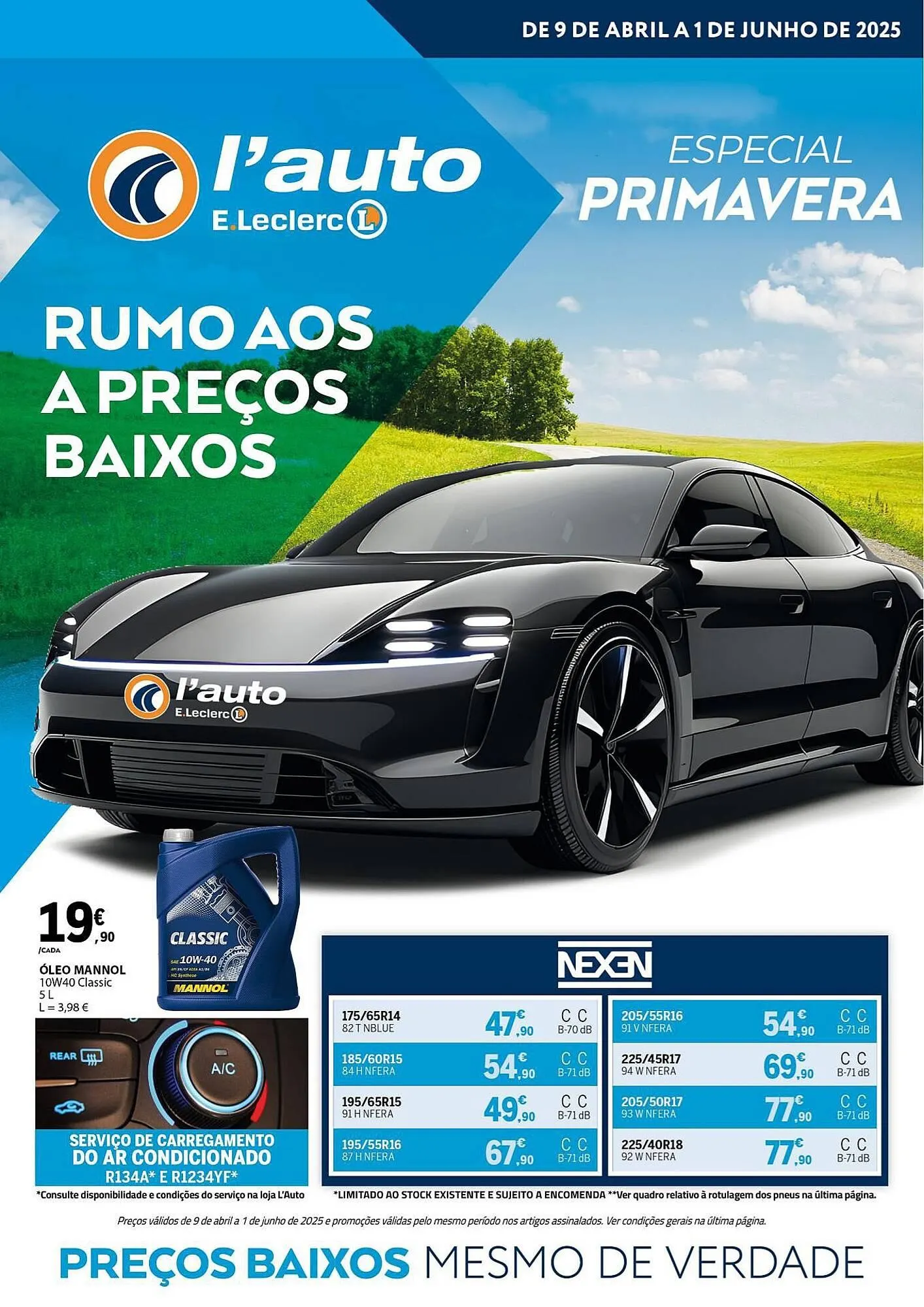 Folheto Folheto E.Leclerc de 9 de abril até 1 de junho 2025 - Pagina 1