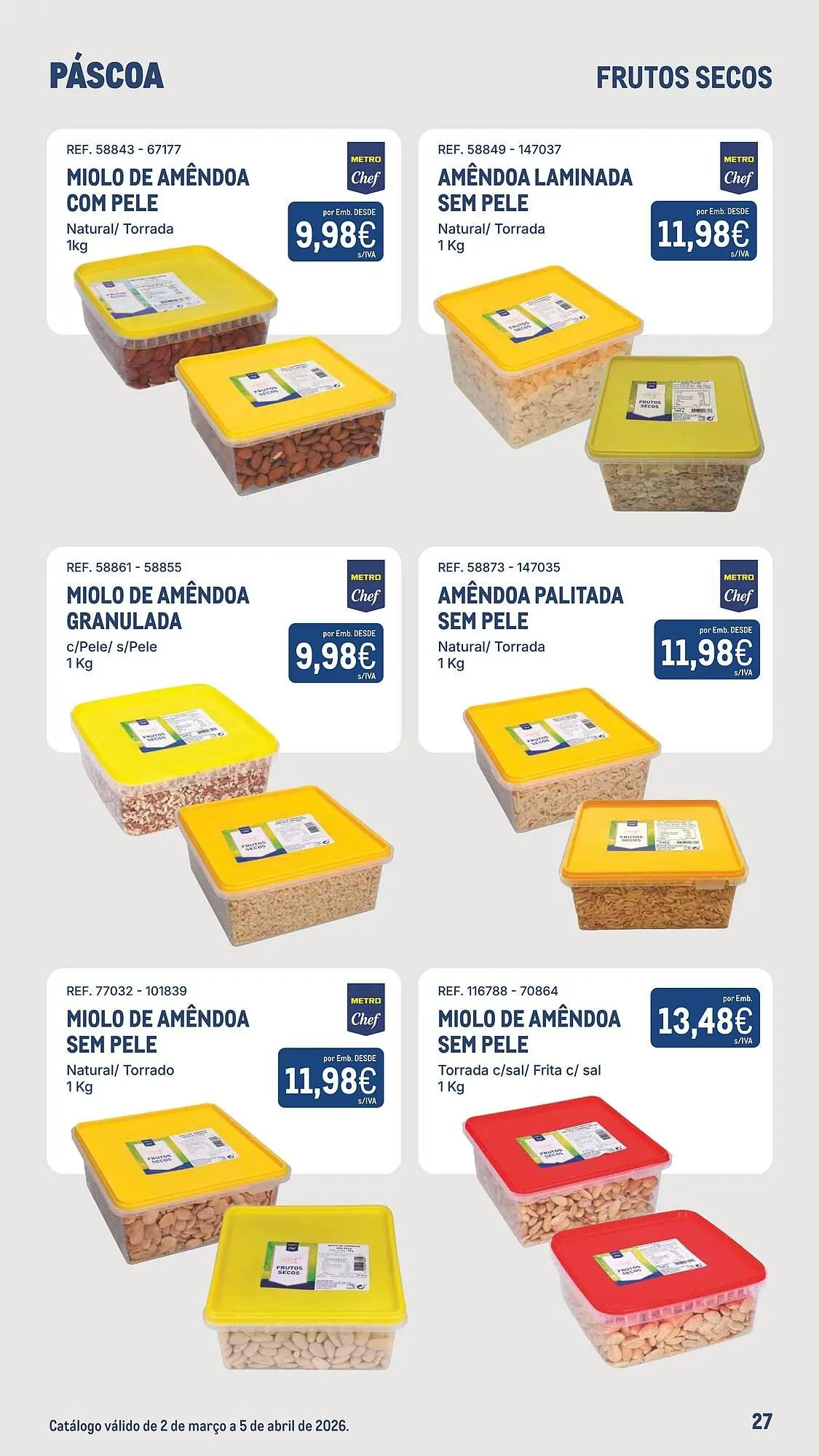 Folheto Catálogo Makro de 2 de março até 5 de abril 2026 - Pagina 27