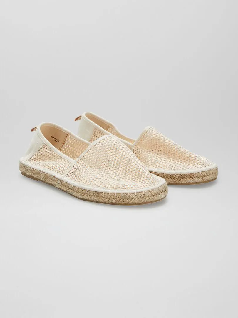 Alpargatas de yute - BEIGE