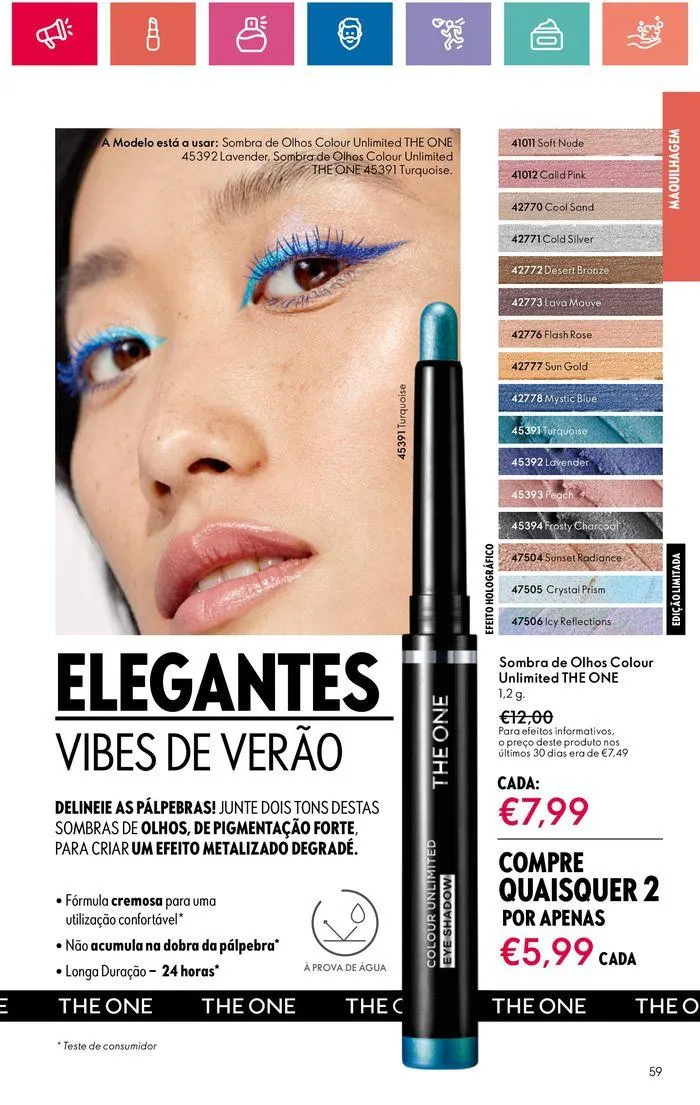 Folheto Folheto Oriflame de 30 de maio até 19 de junho 2024 - Pagina 59