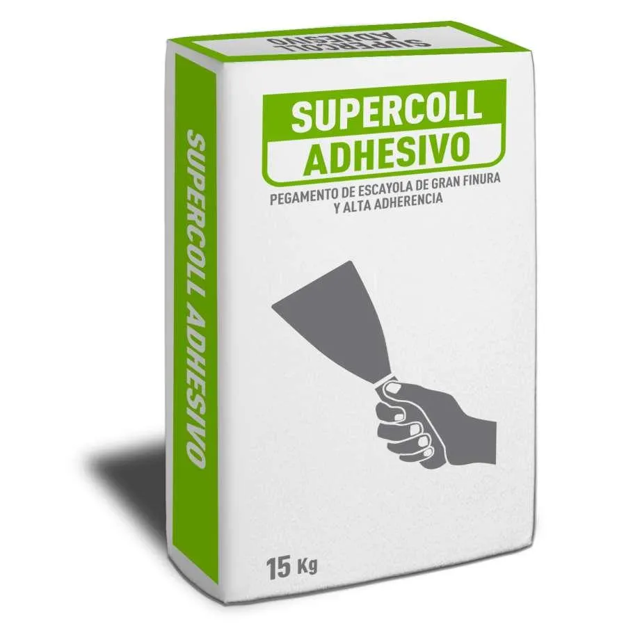 CIMENTO COLA GESSO SUPERCOLL COLAGEM (SACO 15 KG)