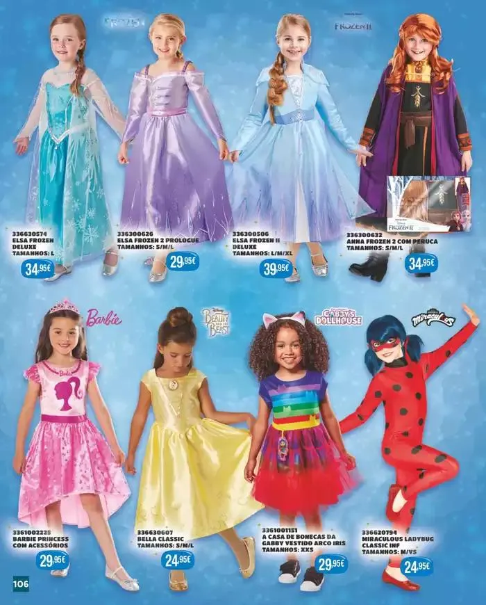 Folheto Catálogo De Brinquedos de 3 de dezembro até 31 de dezembro 2024 - Pagina 106