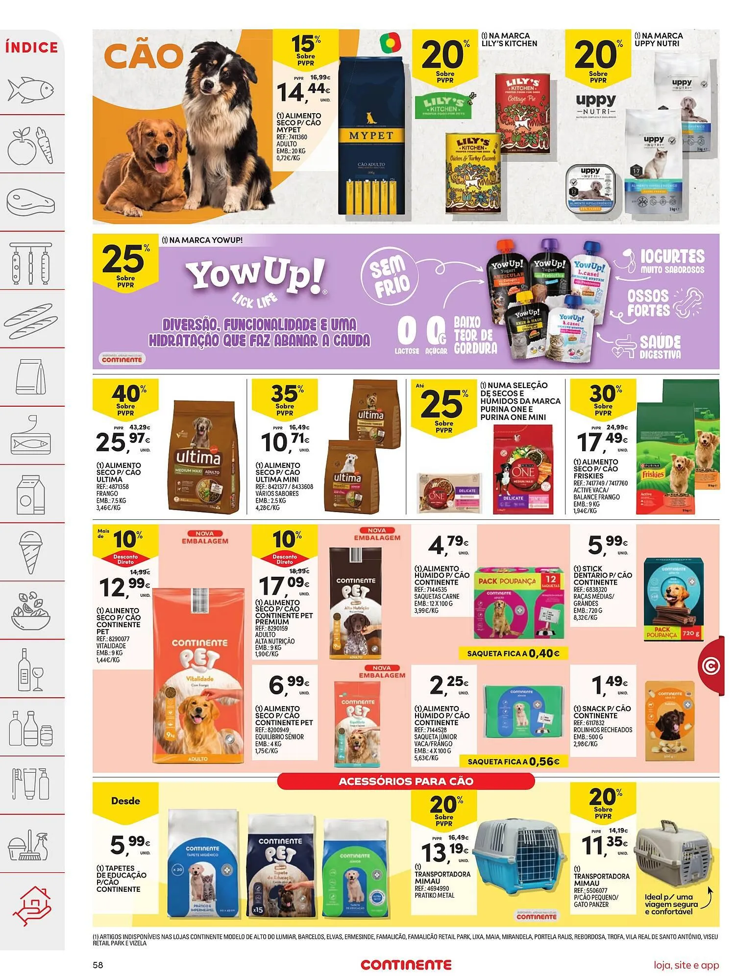 Folheto Folheto Continente de 3 de março até 9 de março 2026 - Pagina 58