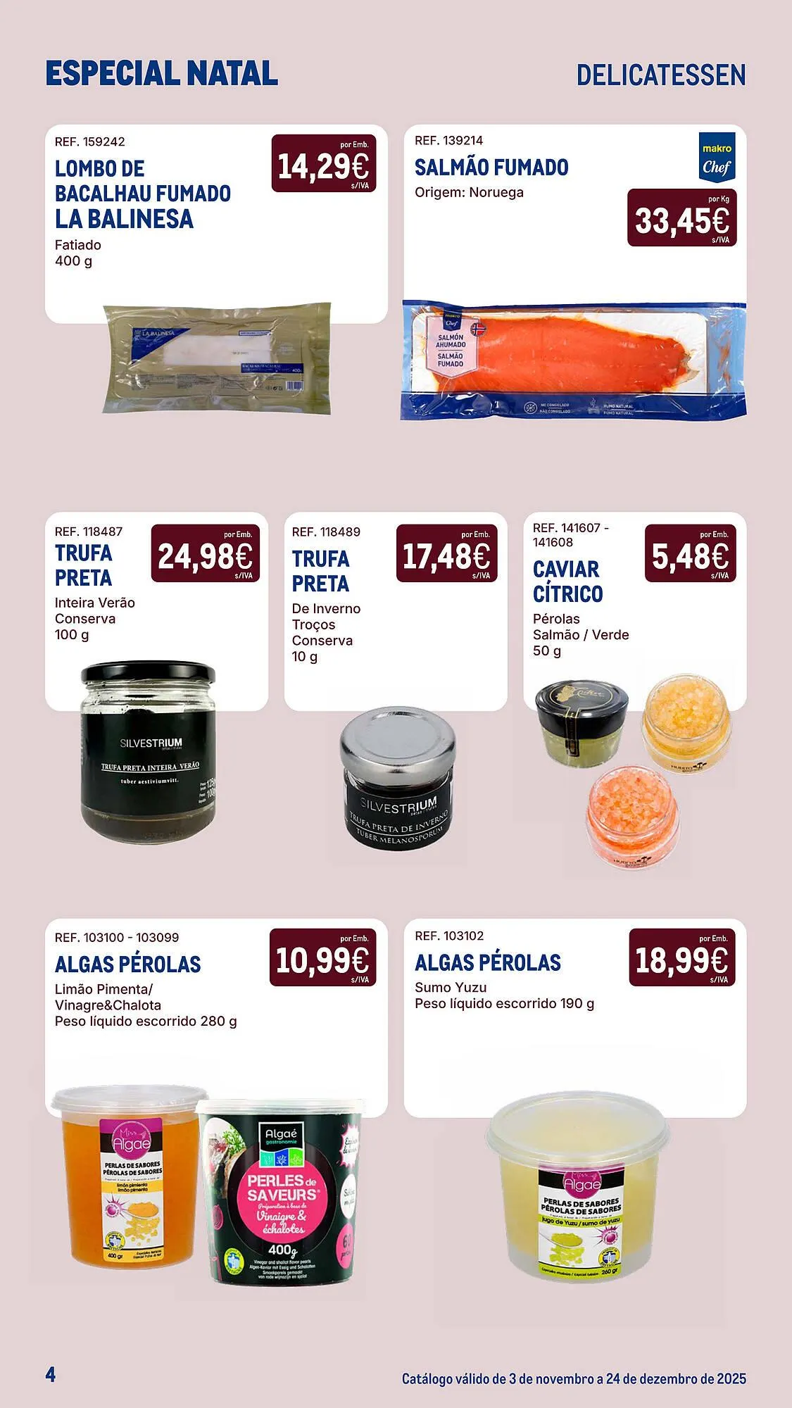 Folheto Catálogo Makro de 3 de novembro até 24 de dezembro 2025 - Pagina 4