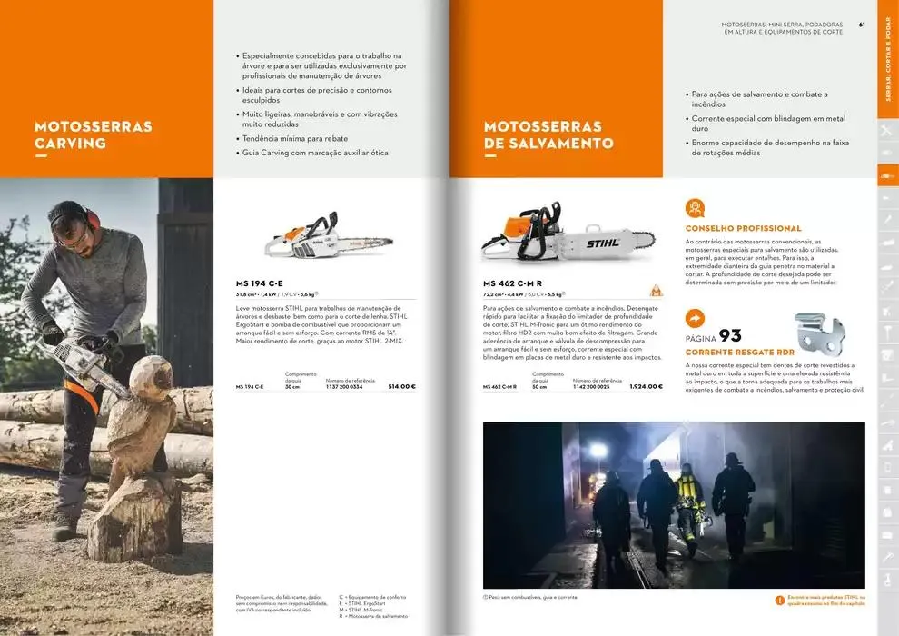 Folheto Catálogo STIHL 2025 de 29 de janeiro até 31 de dezembro 2025 - Pagina 31
