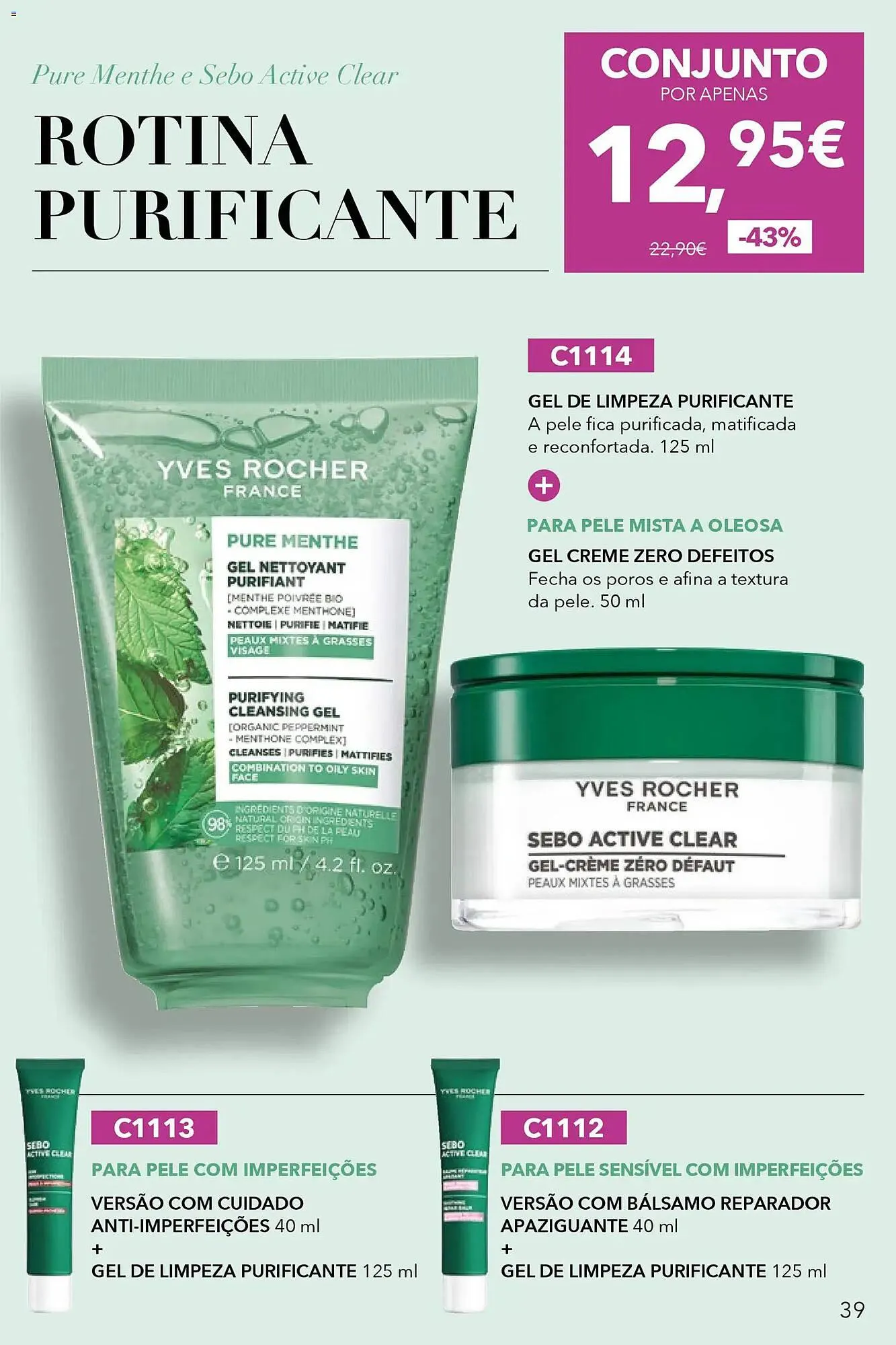 Folheto Catálogo Yves Rocher de 31 de março até 17 de abril 2026 - Pagina 39