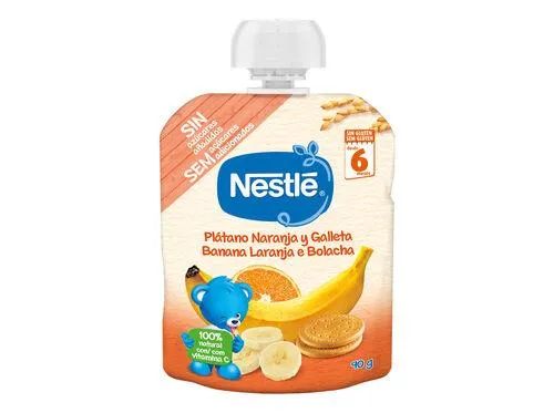 sobremesa nestlé bananalaranja e bolacha 90g