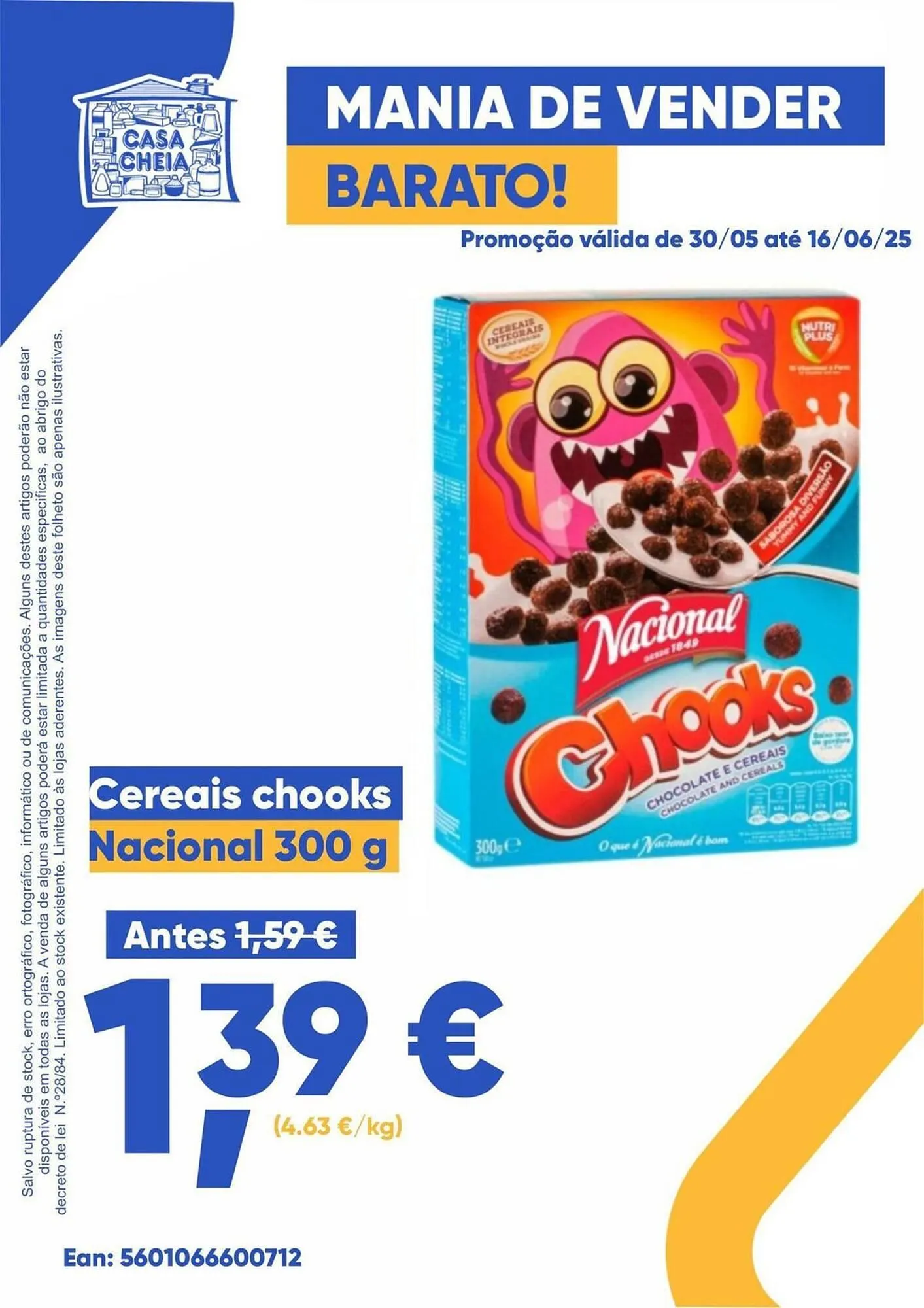 Folheto Folheto Casa Cheia de 30 de maio até 16 de junho 2025 - Pagina 1