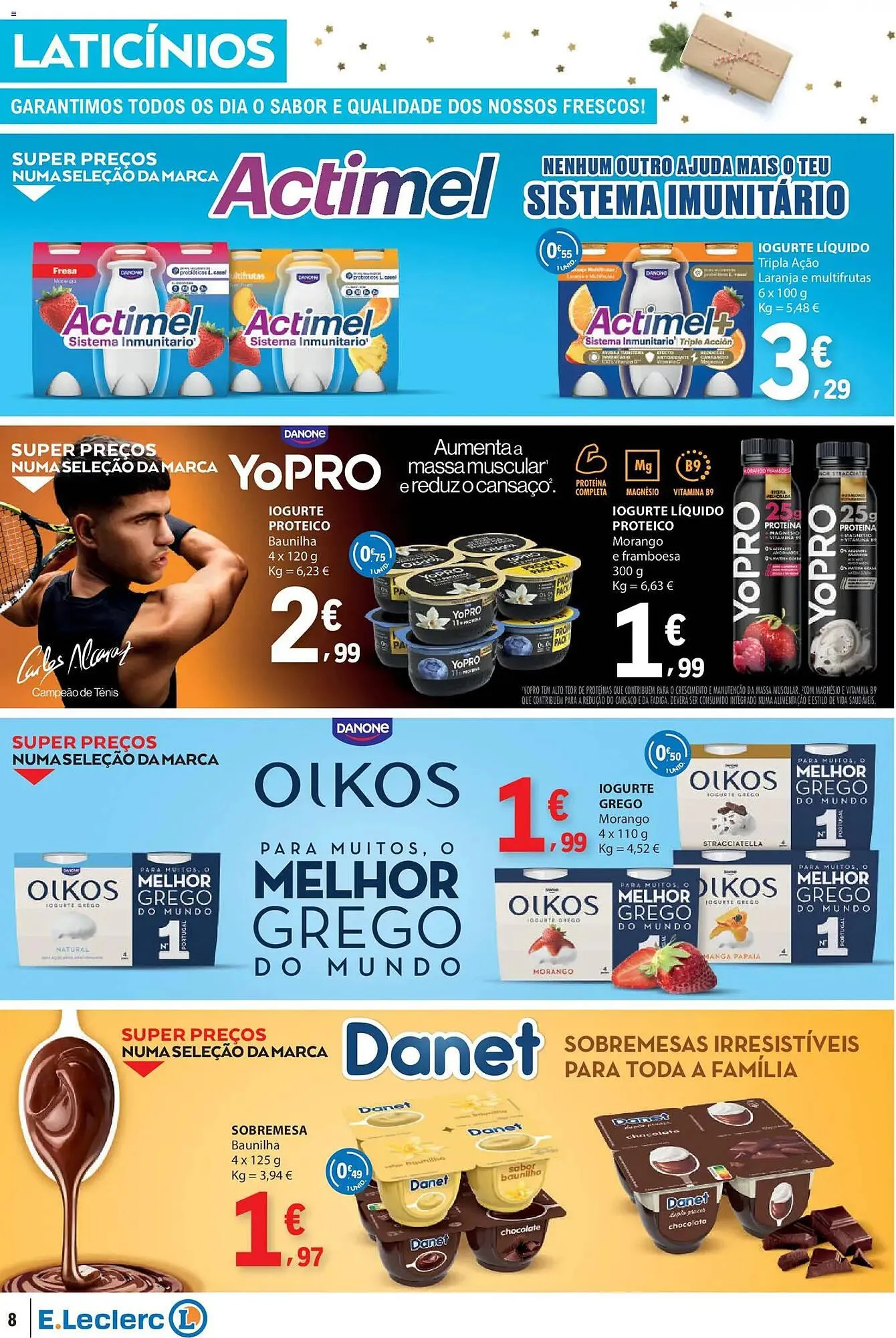 Folheto Folheto E.Leclerc de 4 de dezembro até 11 de dezembro 2025 - Pagina 8