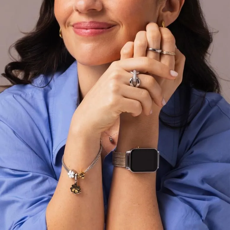 Reloj Smartwatch MagicCall Bicolor Dorado