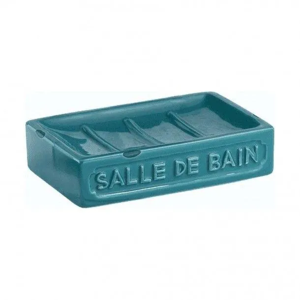 Saboneteira Vivienne Azul Gedy