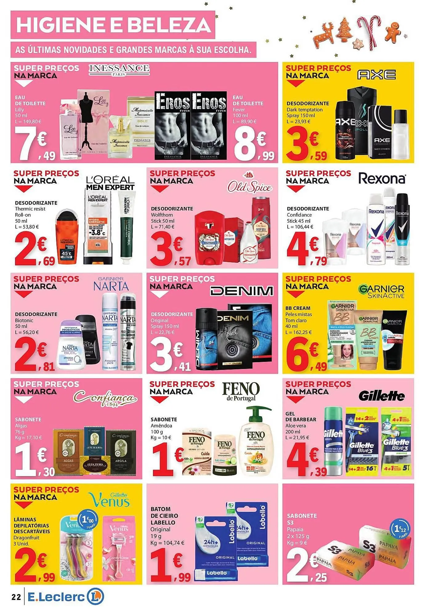 Folheto Folheto E.Leclerc de 13 de novembro até 19 de novembro 2025 - Pagina 22