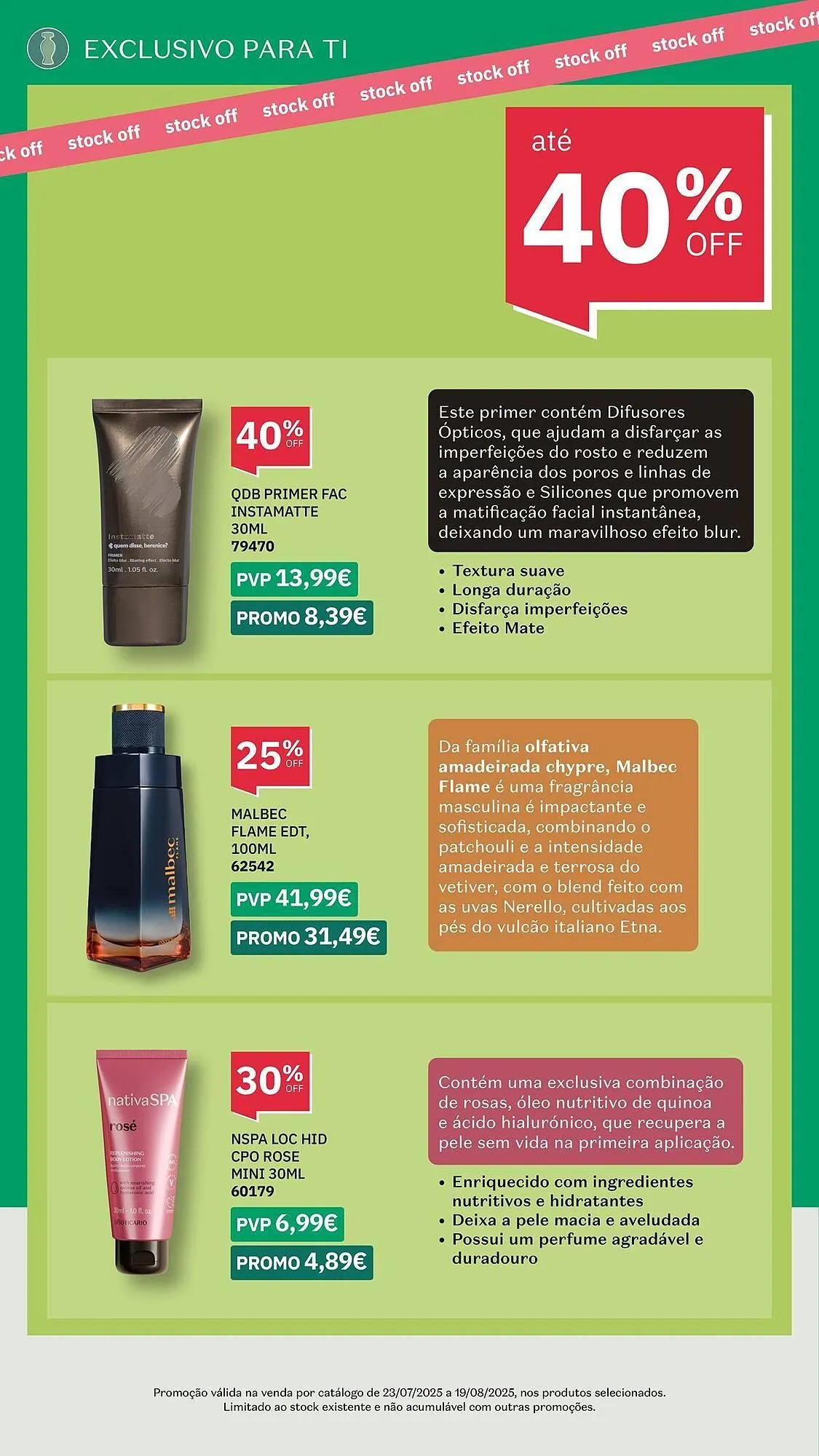 Folheto Folheto O Boticário de 23 de julho até 19 de agosto 2025 - Pagina 26