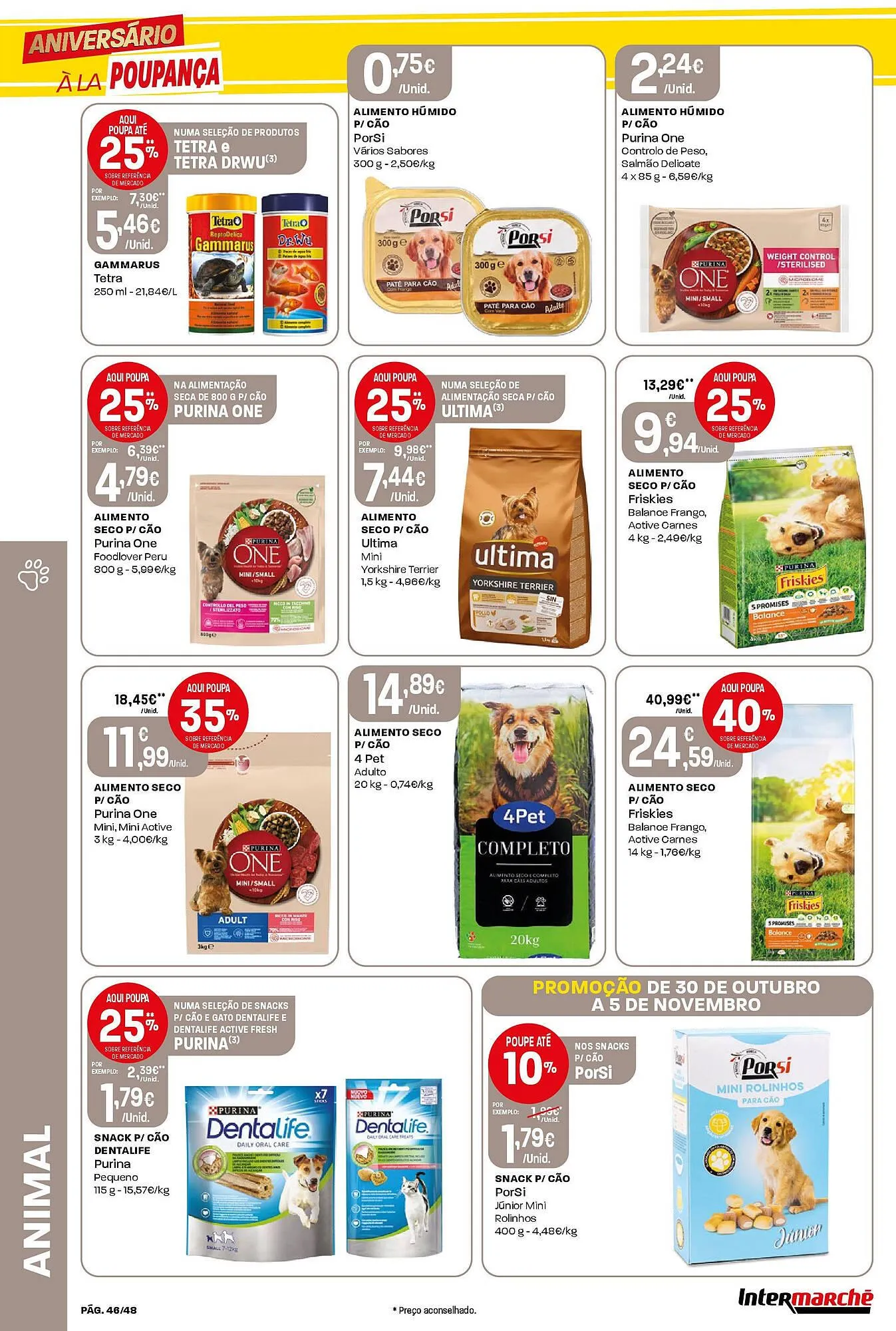 Folheto Folheto Intermarché de 30 de outubro até 5 de novembro 2025 - Pagina 46