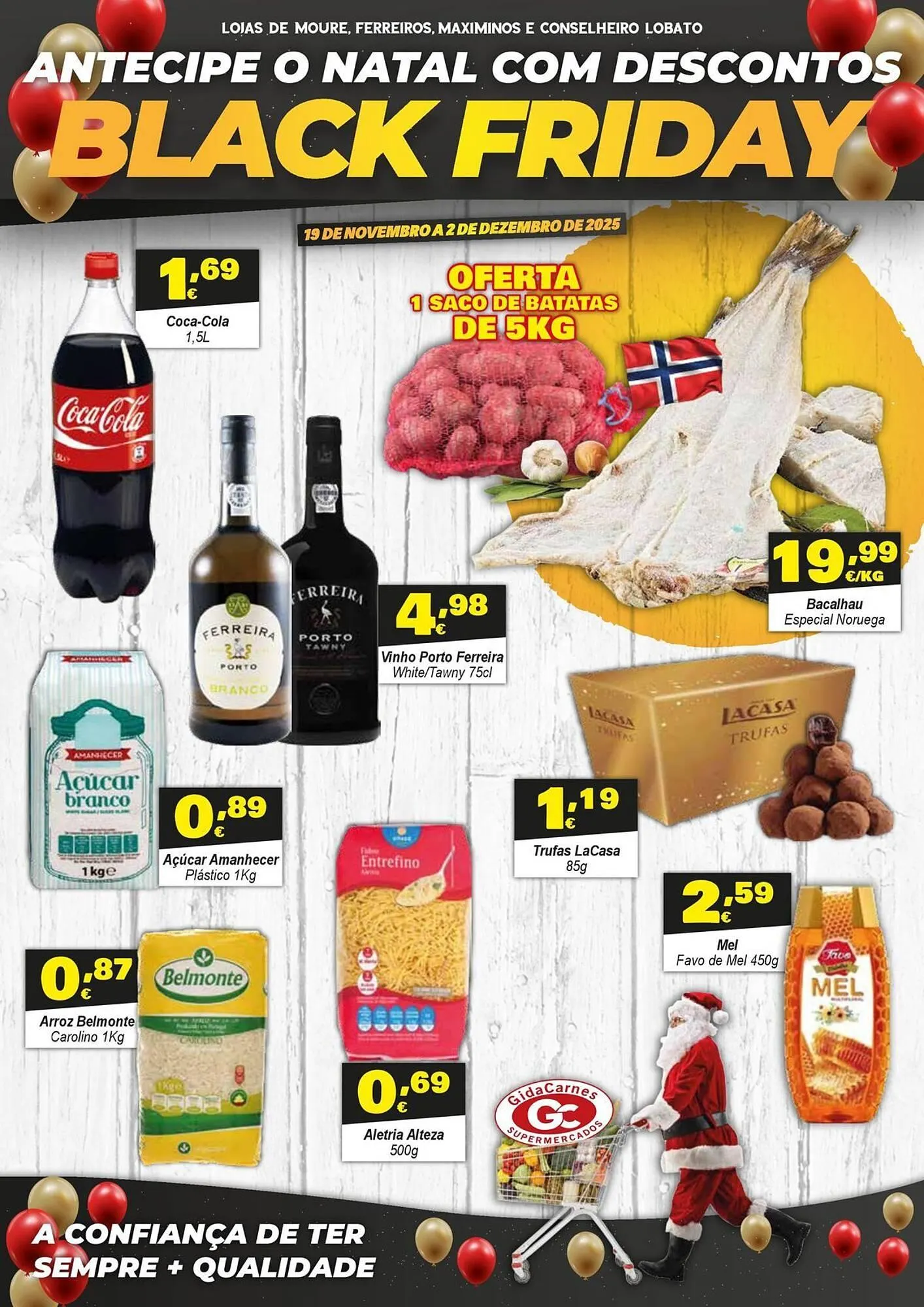 Folheto GidaCarnes Supermercados - 1