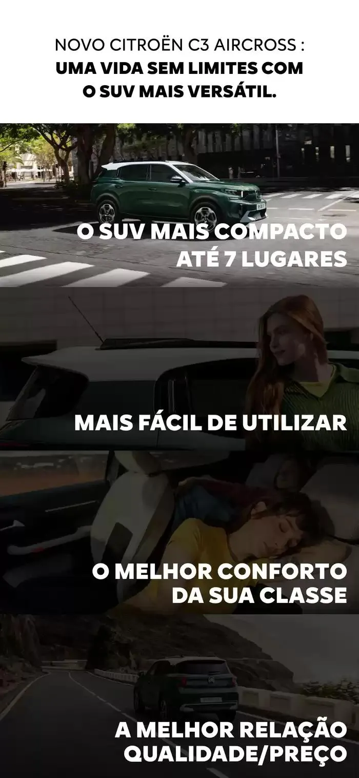 Folheto Catálogo Citroen Novo C3 Aircross de 18 de novembro até 18 de novembro 2025 - Pagina 4