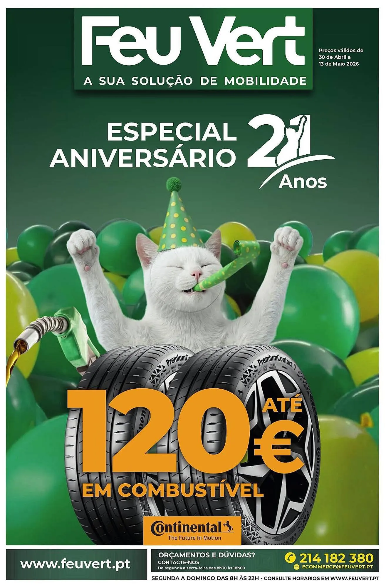 Folheto Folheto Feu Vert de 30 de abril até 13 de maio 2026 - Pagina 1