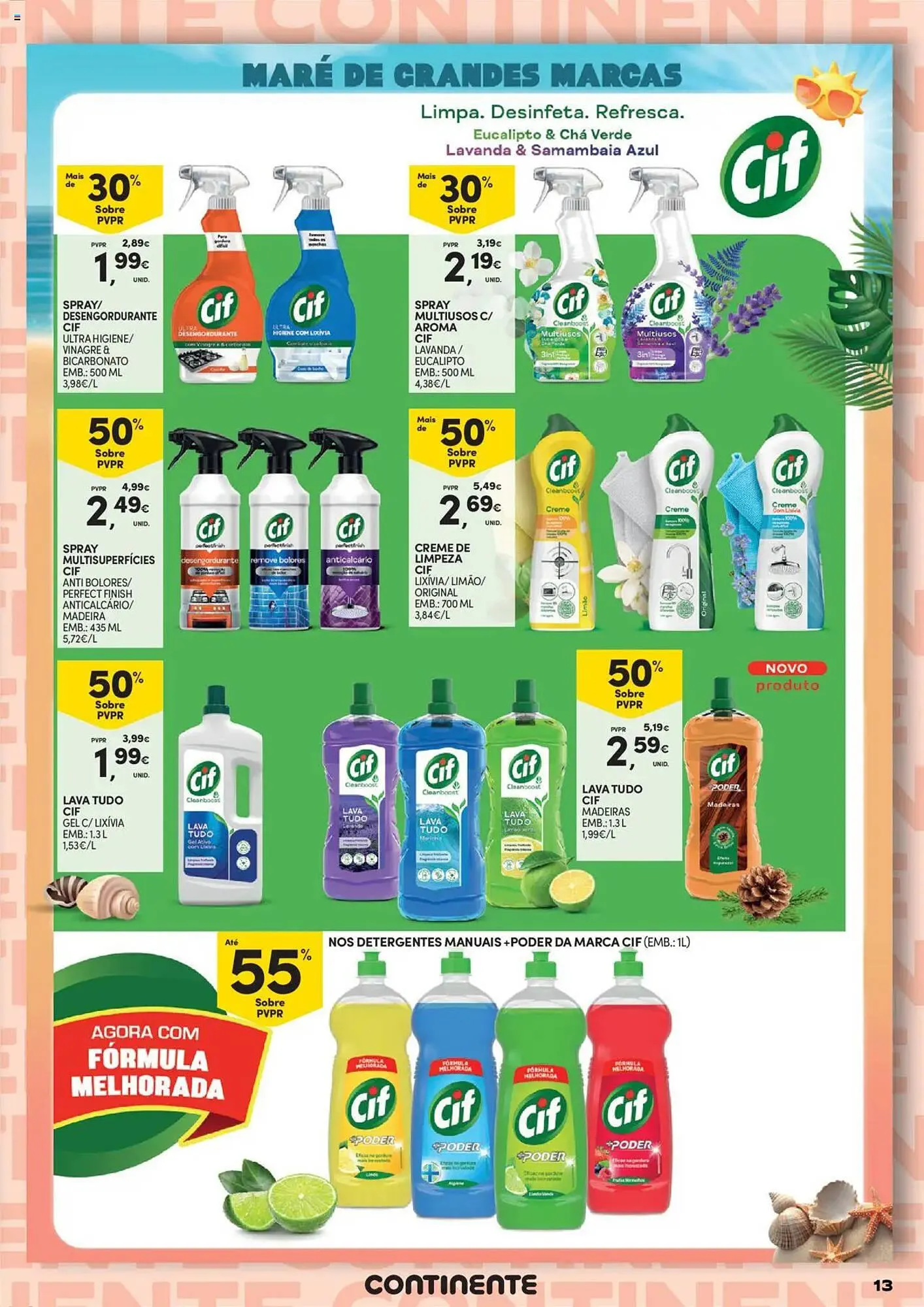 Folheto Folheto Continente de 15 de julho até 28 de julho 2025 - Pagina 13