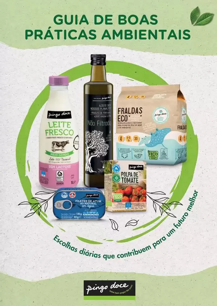 Folheto Pingo Doce Guia de Boas Práticas Ambientais de 17 de dezembro até 17 de janeiro 2025 - Pagina 1