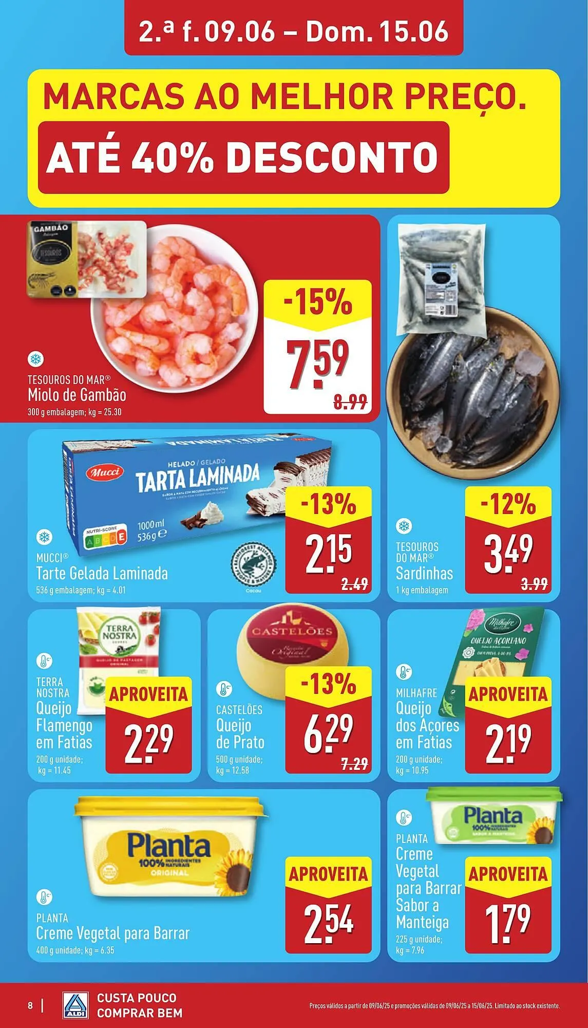 Folheto Folheto ALDI de 9 de junho até 15 de junho 2025 - Pagina 8
