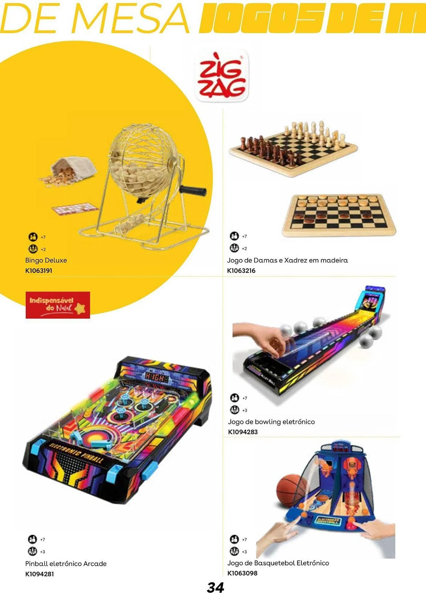 Folheto Catálogo Toys R Us de 10 de dezembro até 1 de janeiro 2026 - Pagina 34