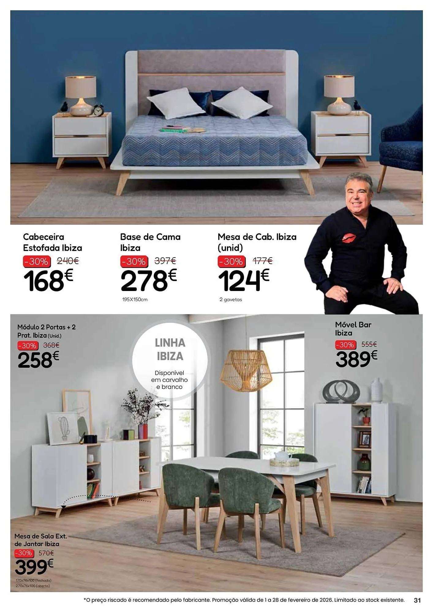 Folheto Folheto Hiper Centro do Móvel de 2 de fevereiro até 28 de fevereiro 2026 - Pagina 31